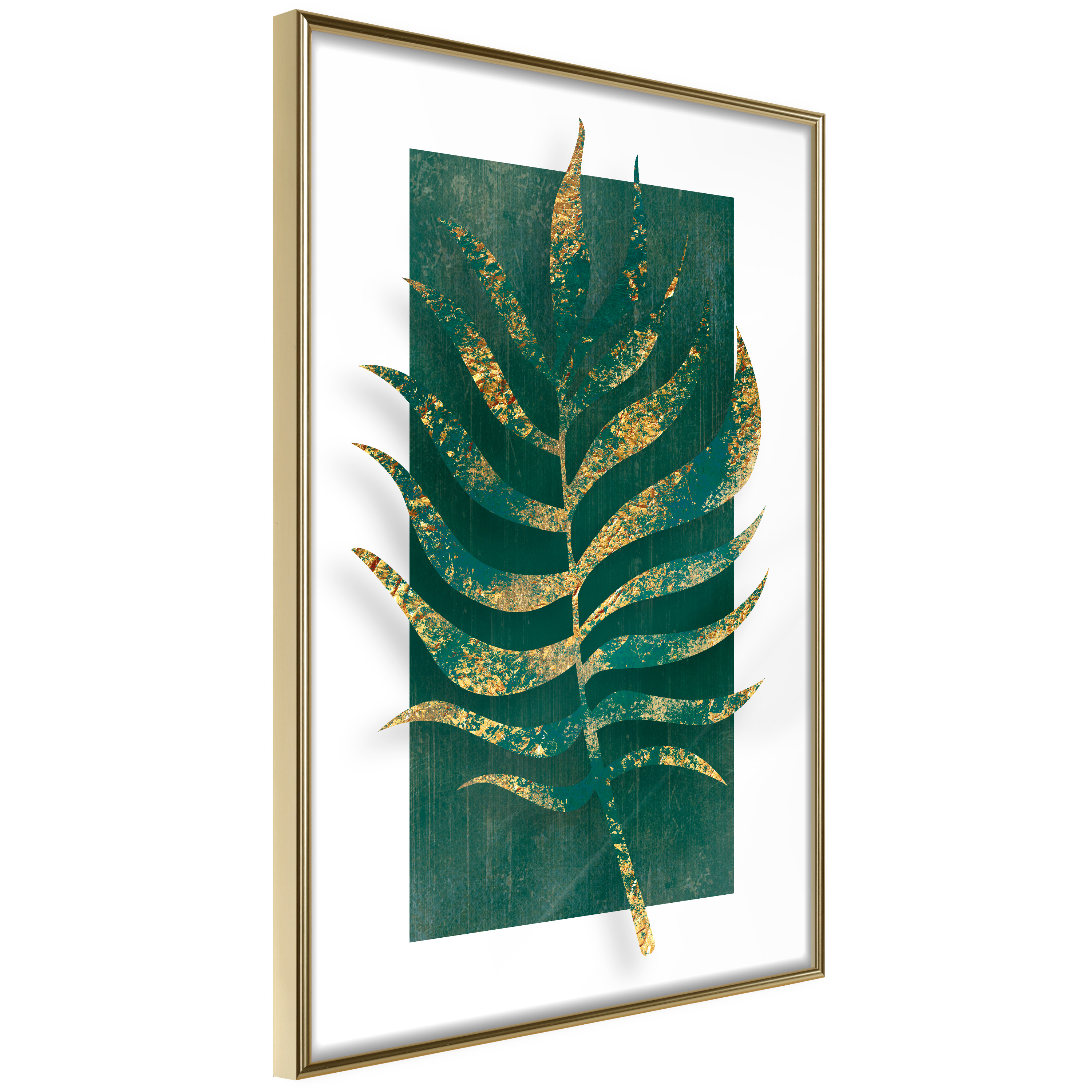 Poster - Gilded Palm Leaf - 40x60