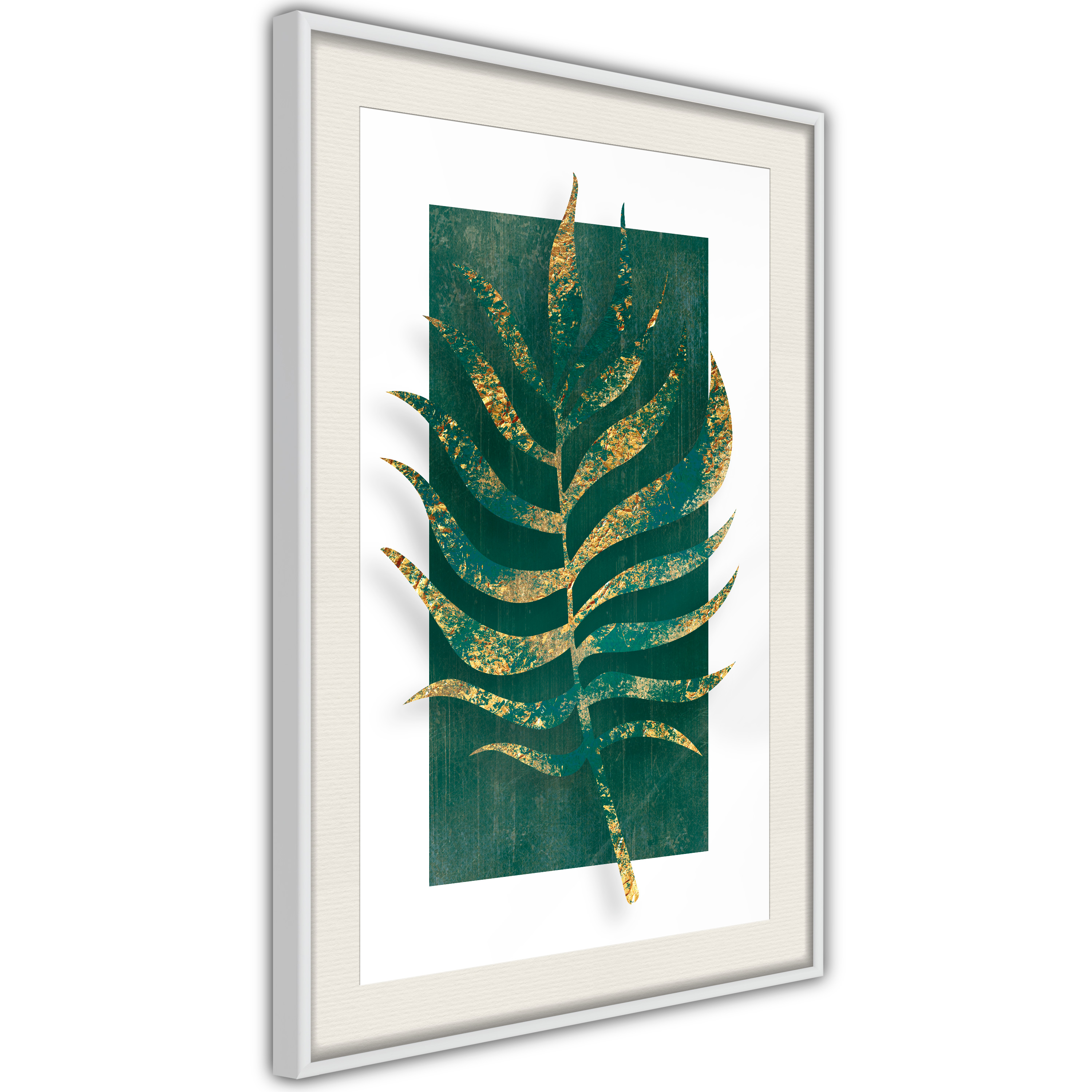 Poster - Gilded Palm Leaf - 20x30