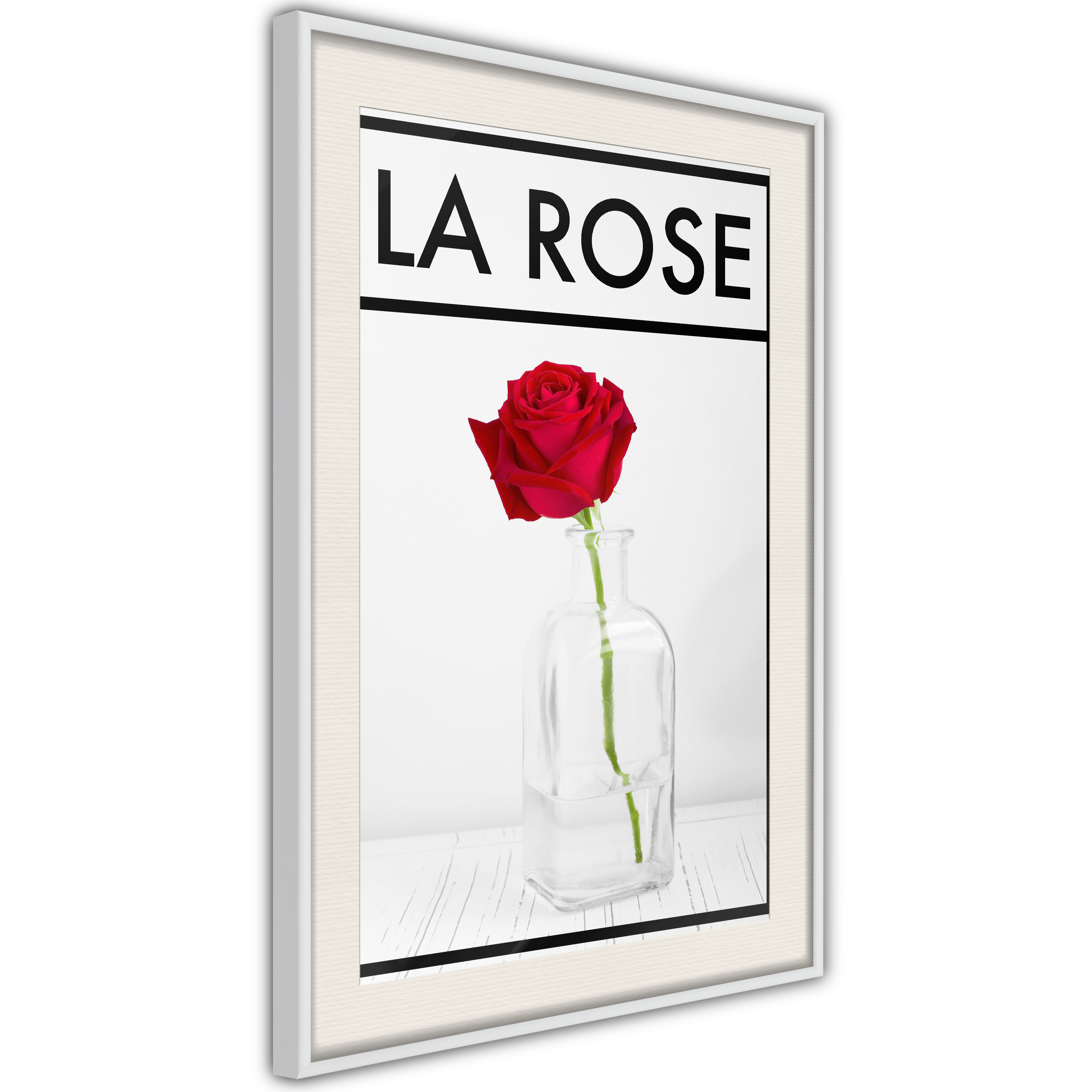 Poster - Rose in the Vase - 40x60