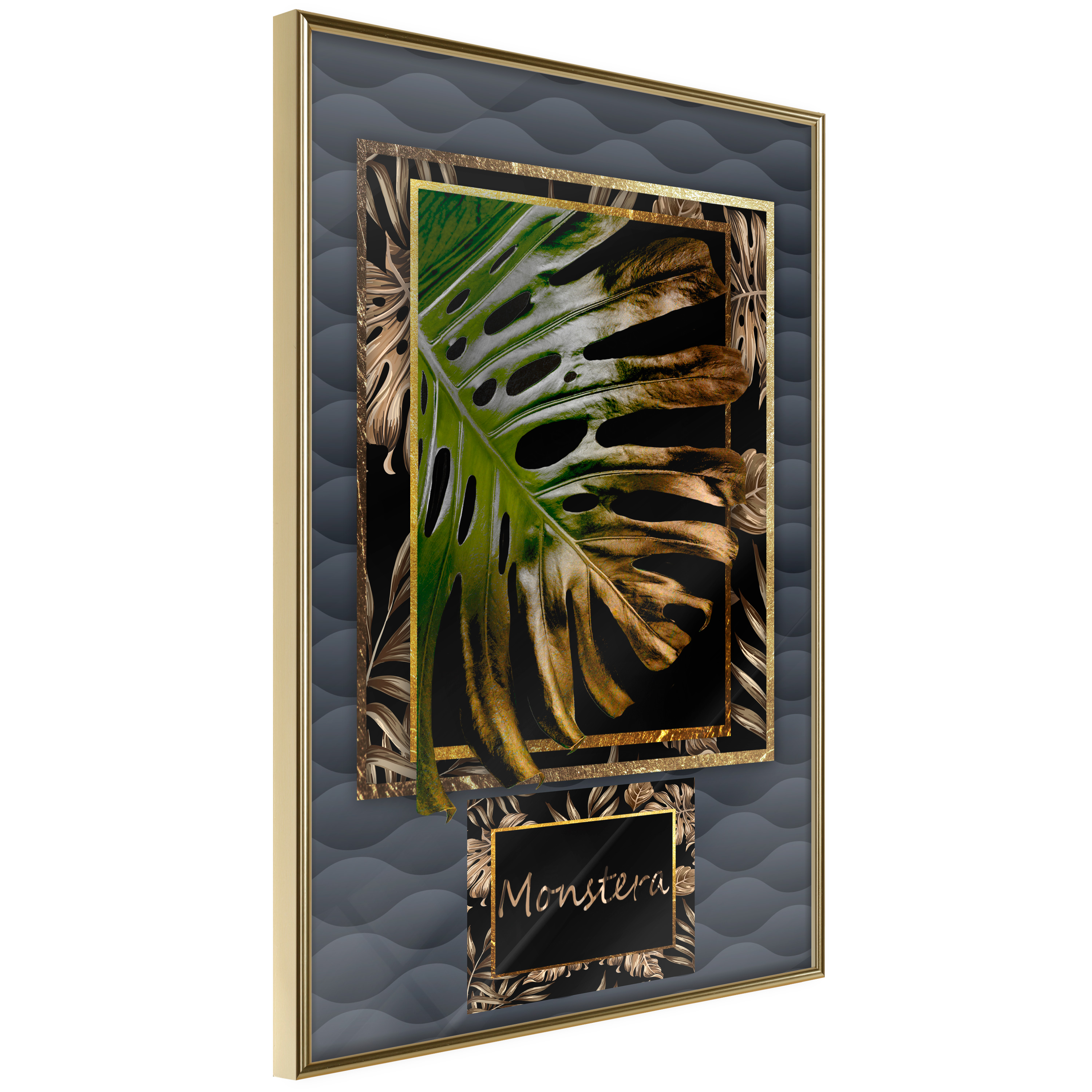 Poster - Monstera in the Frame - 40x60