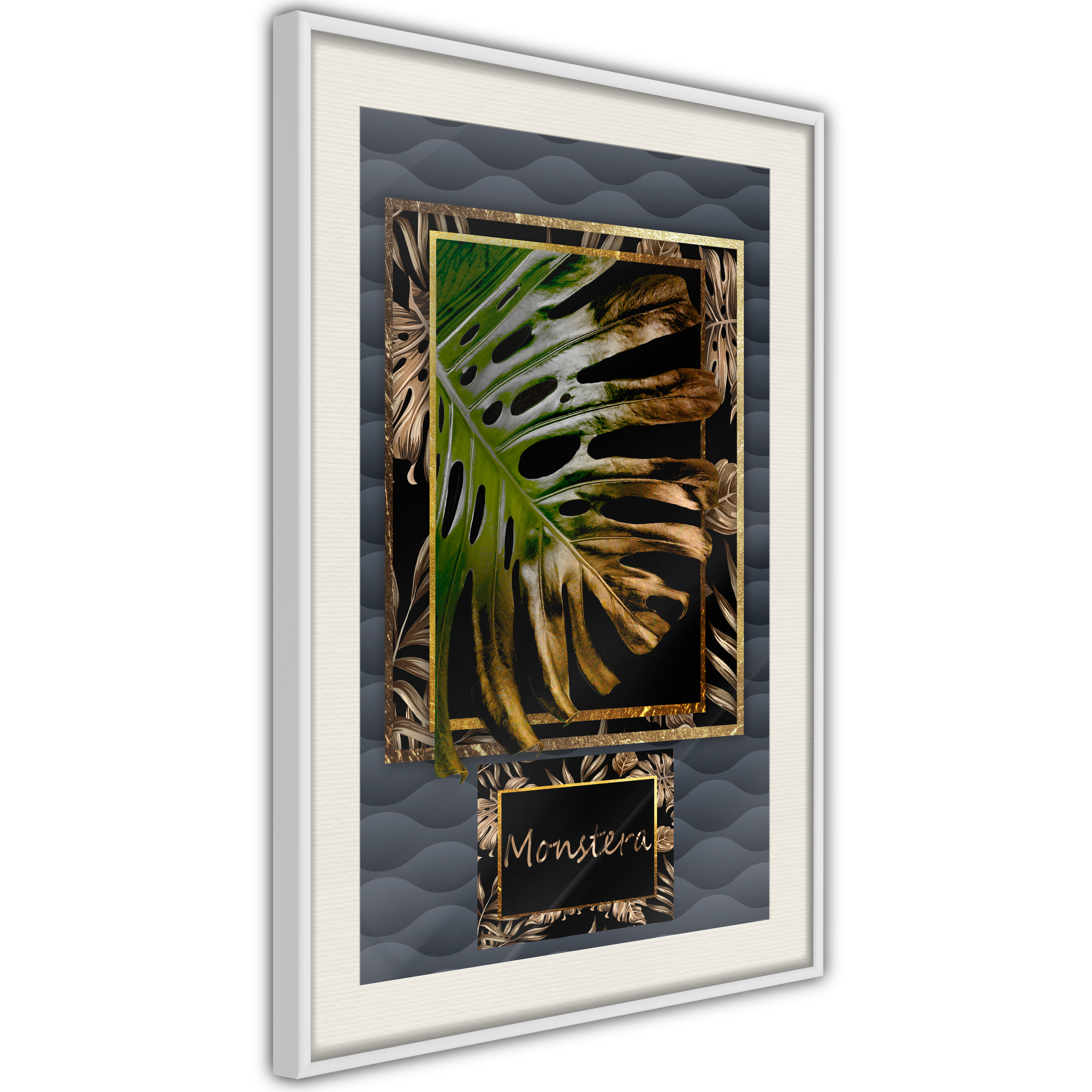 Poster - Monstera in the Frame - 40x60