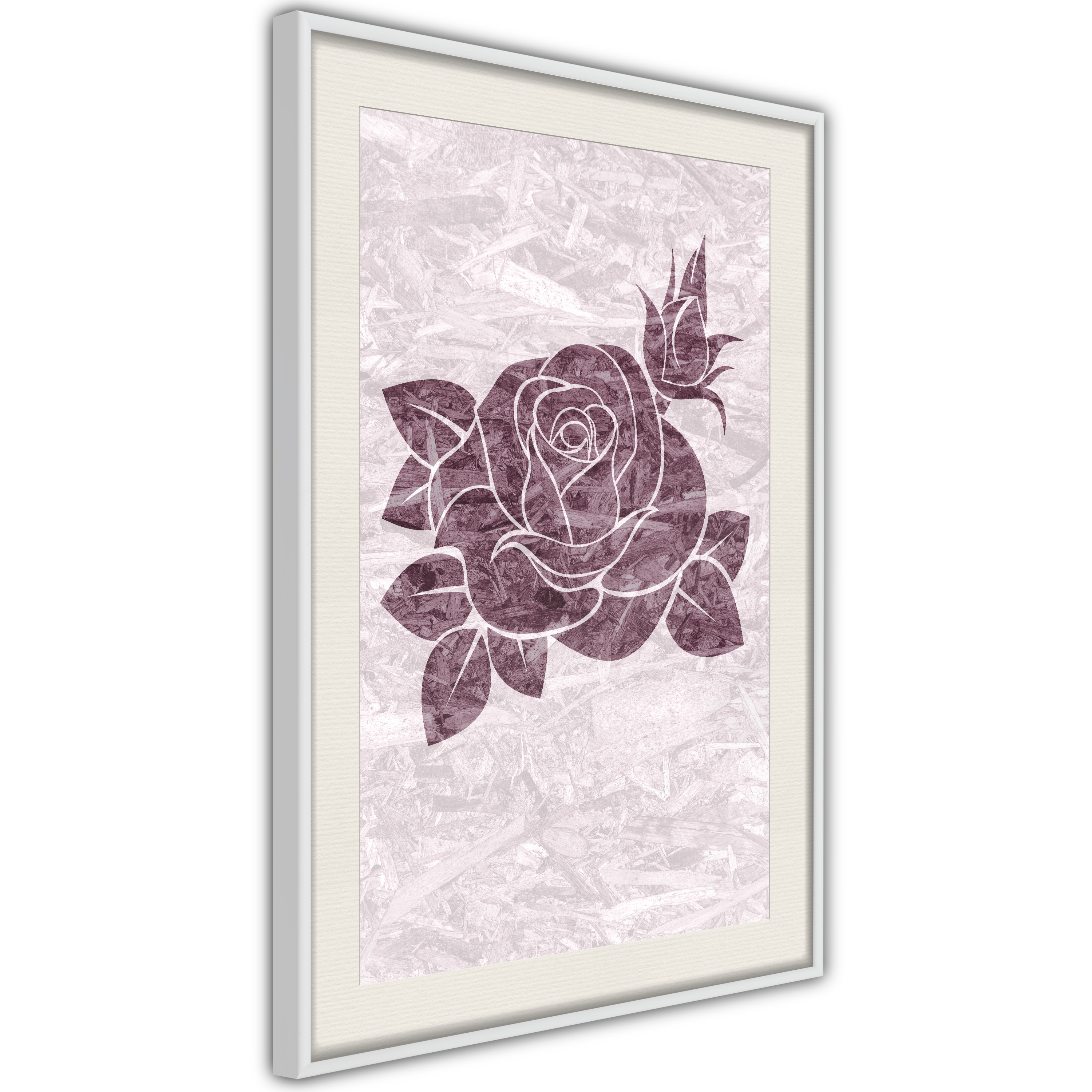 Poster - Monochromatic Rose - 40x60