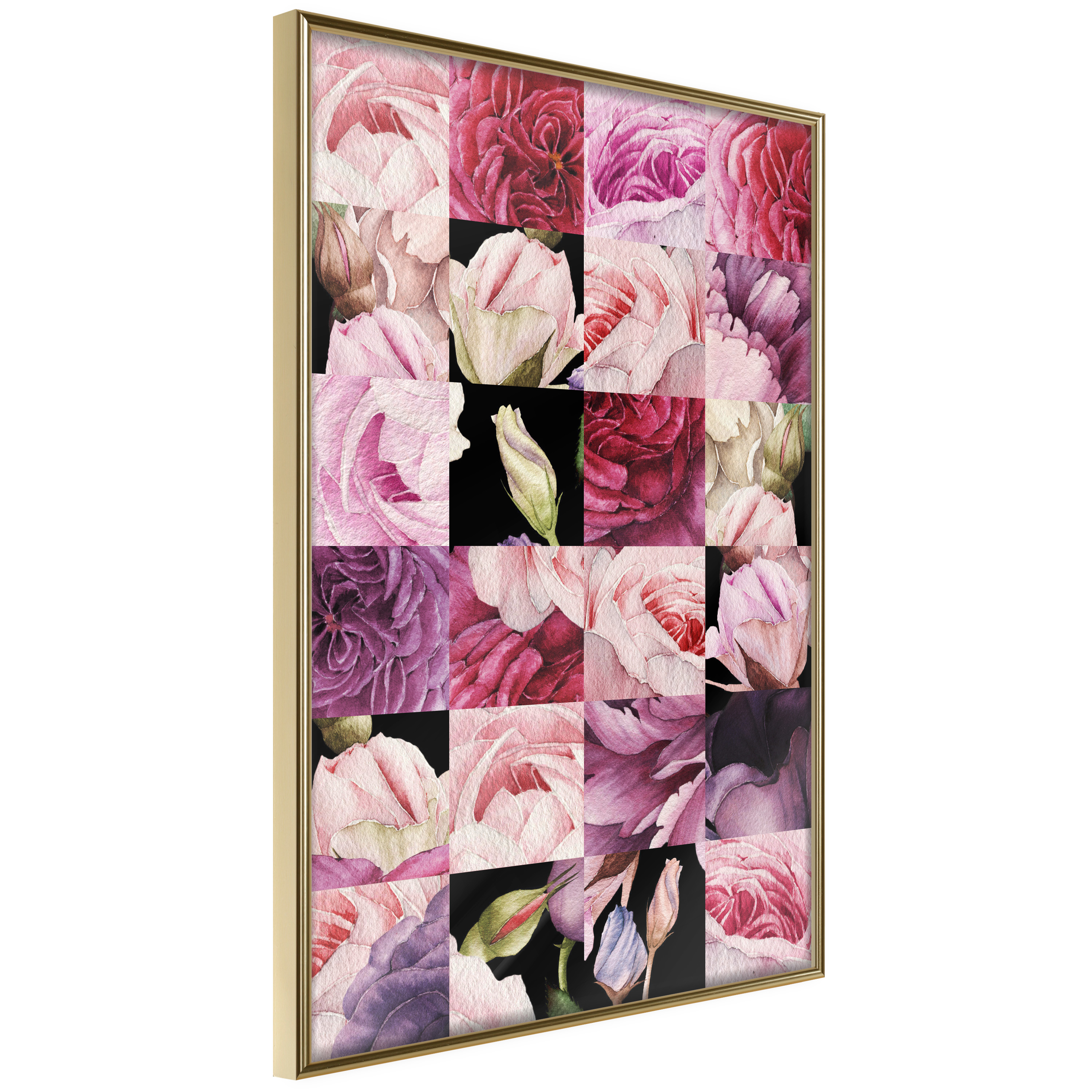 Poster - Floral Jigsaw - 30x45