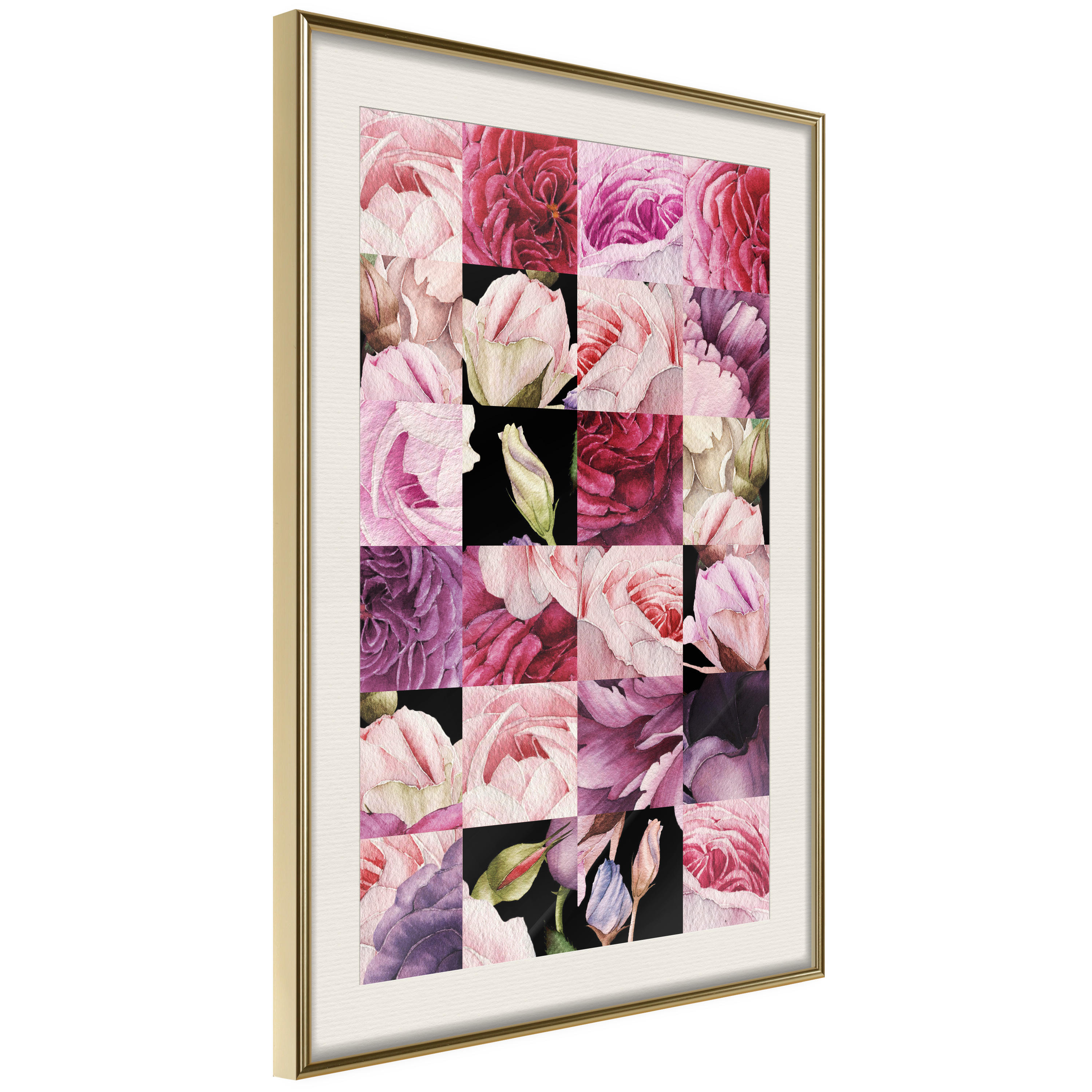 Poster - Floral Jigsaw - 40x60