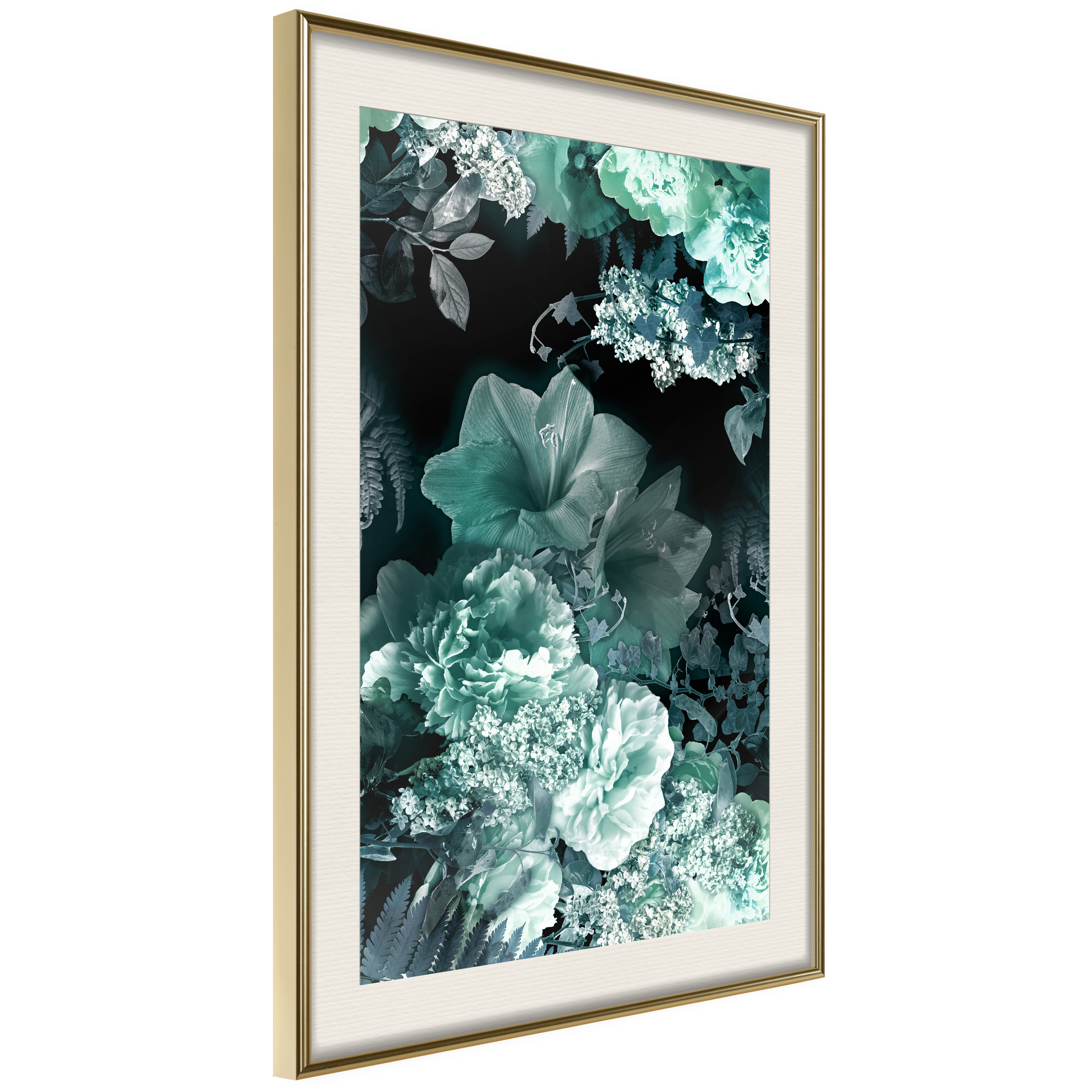 Poster - Frosty Bouquet - 40x60