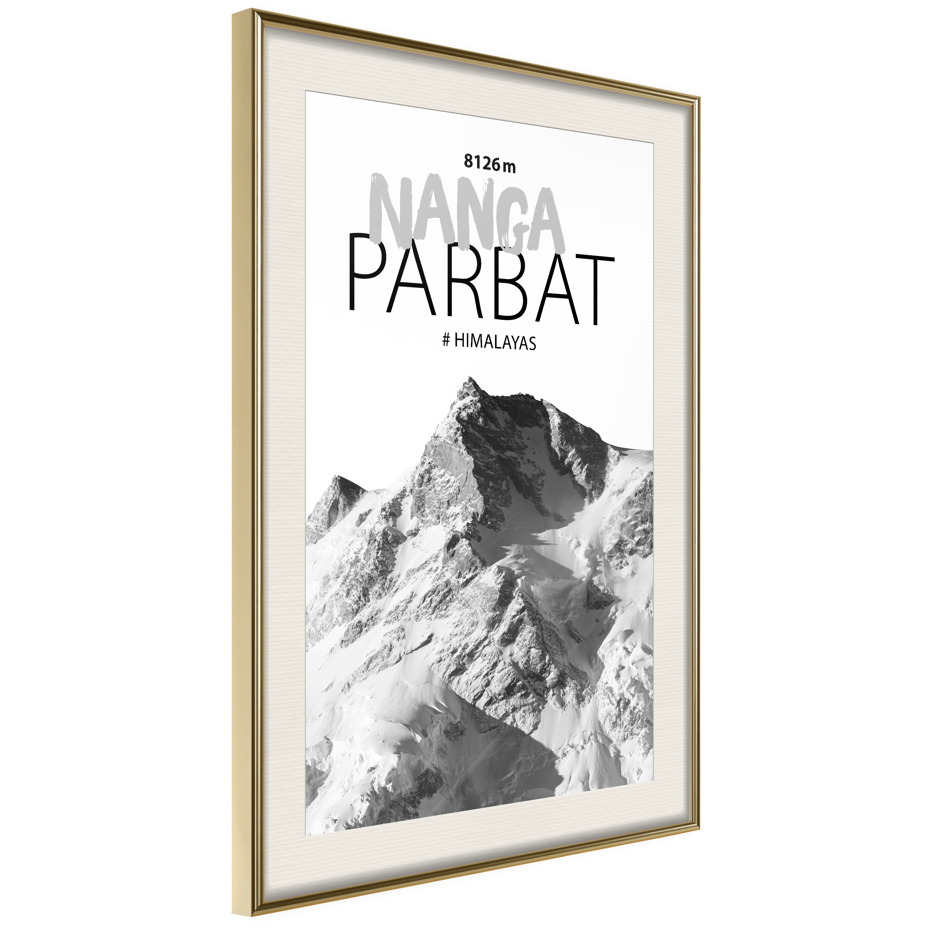 Poster - Peaks of the World: Nanga Parbat - 40x60