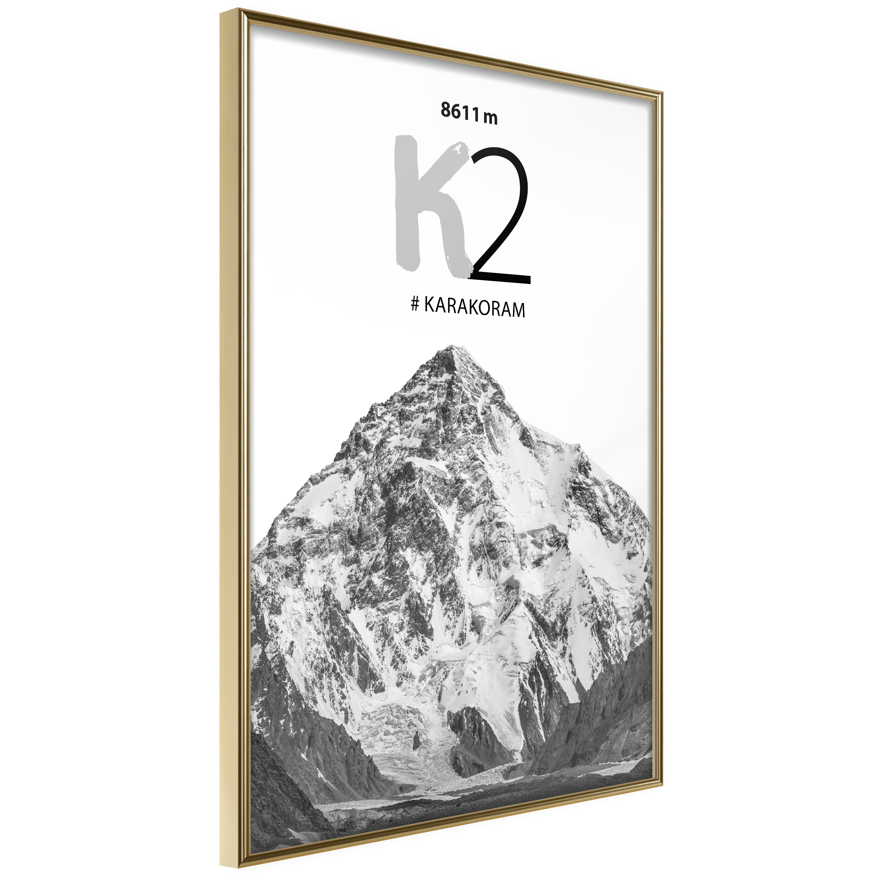 Poster - Peaks of the World: K2 - 20x30