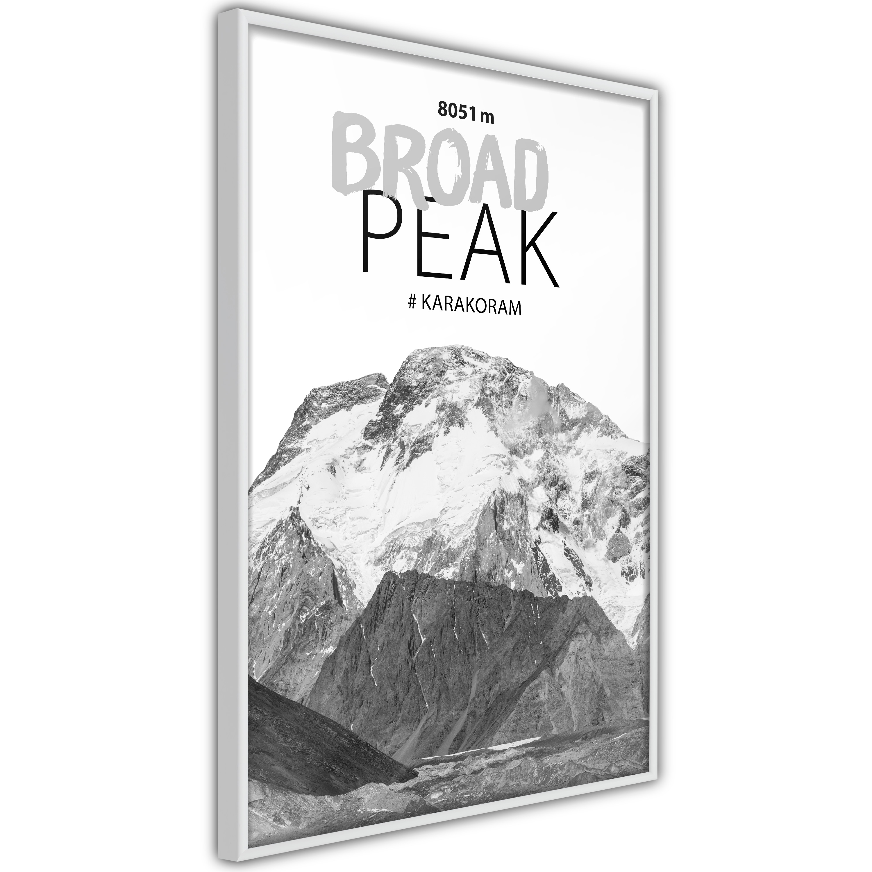 Poster - Peaks of the World: Broad Peak - 20x30