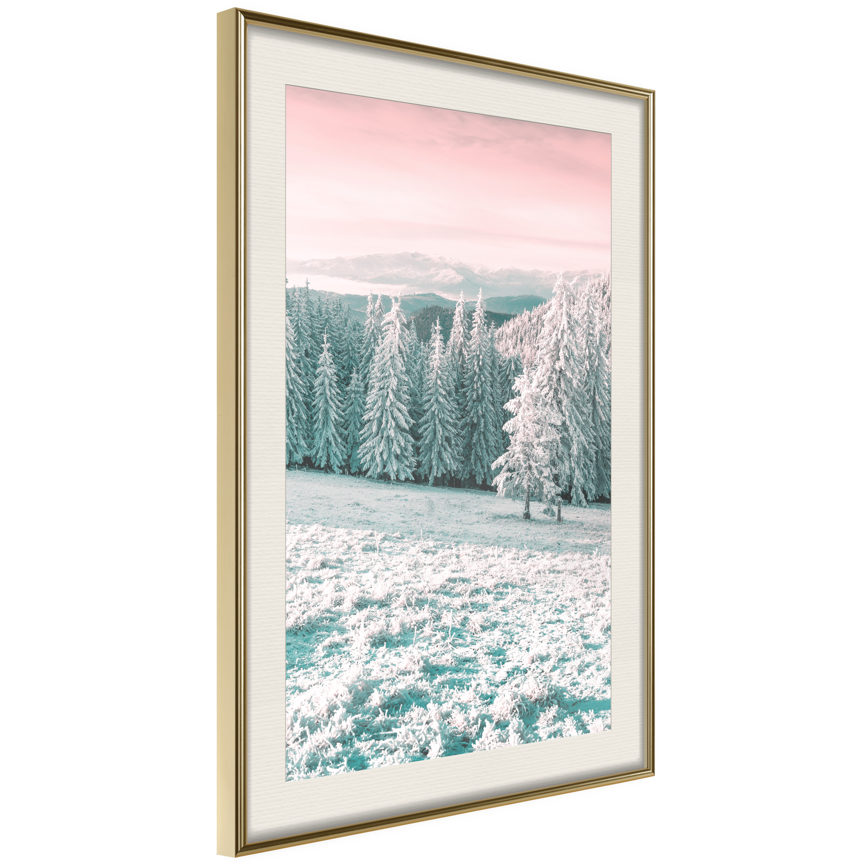 Poster - Frosty Landscape - 30x45