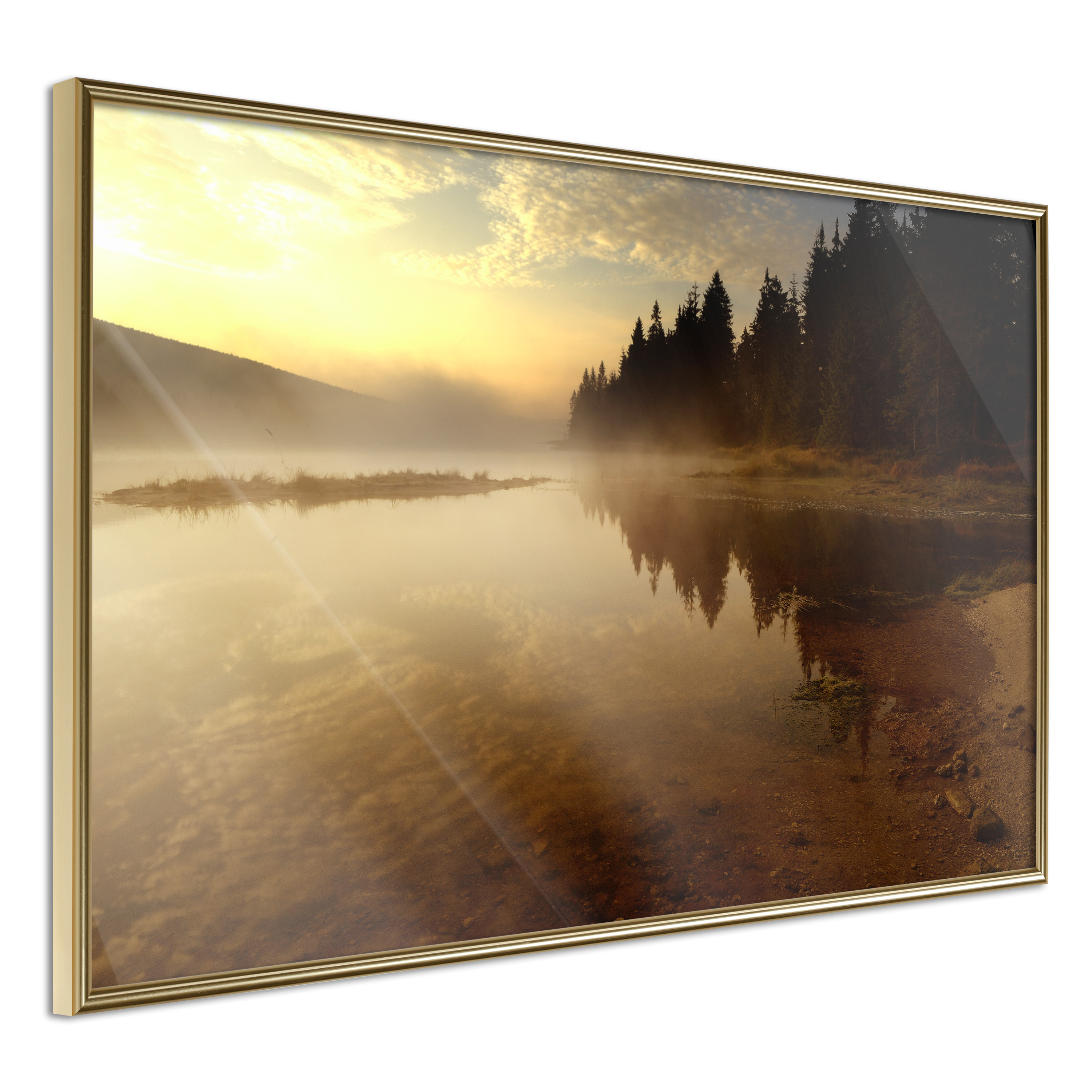 Poster - Fog Over the Water - 90x60