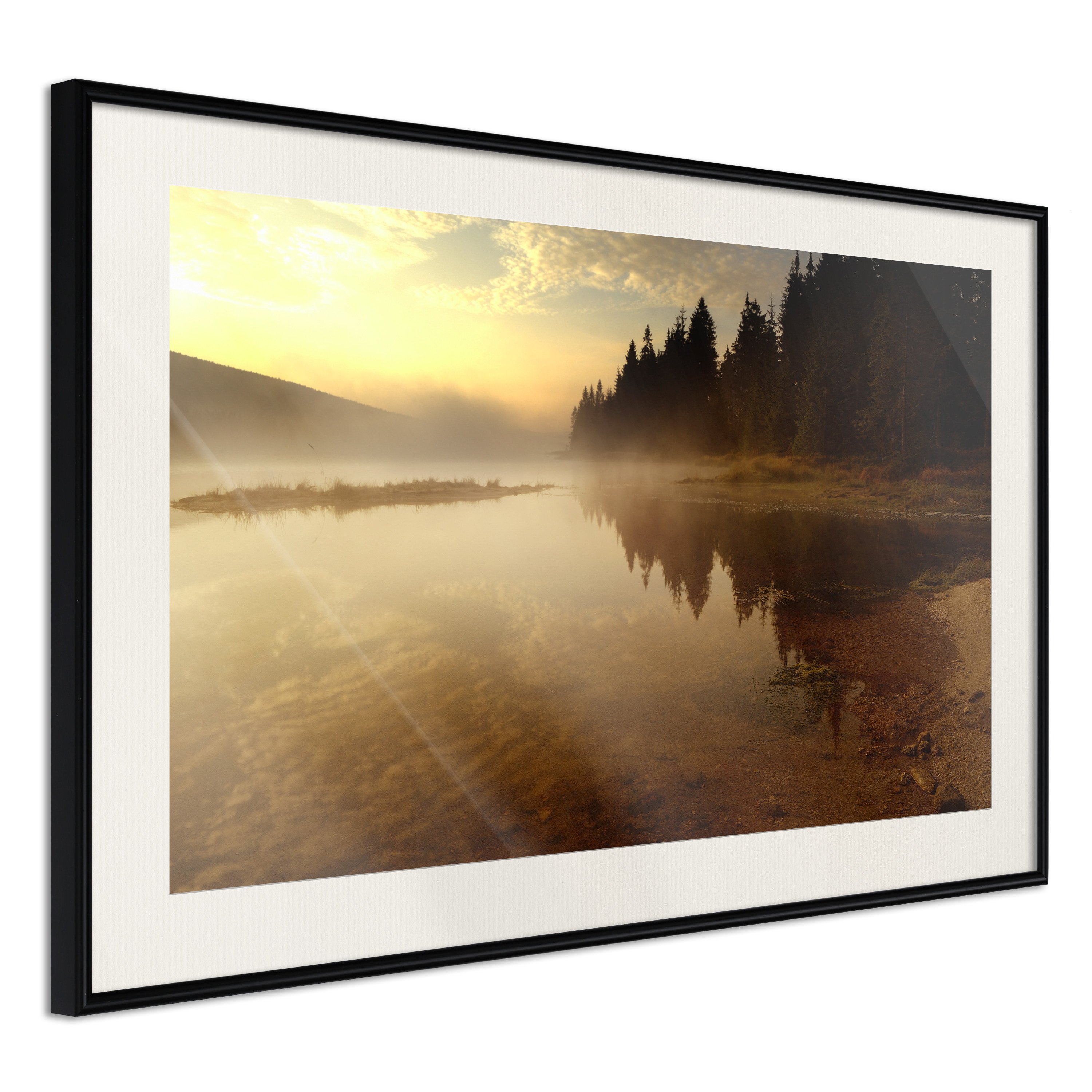 Poster - Fog Over the Water - 60x40
