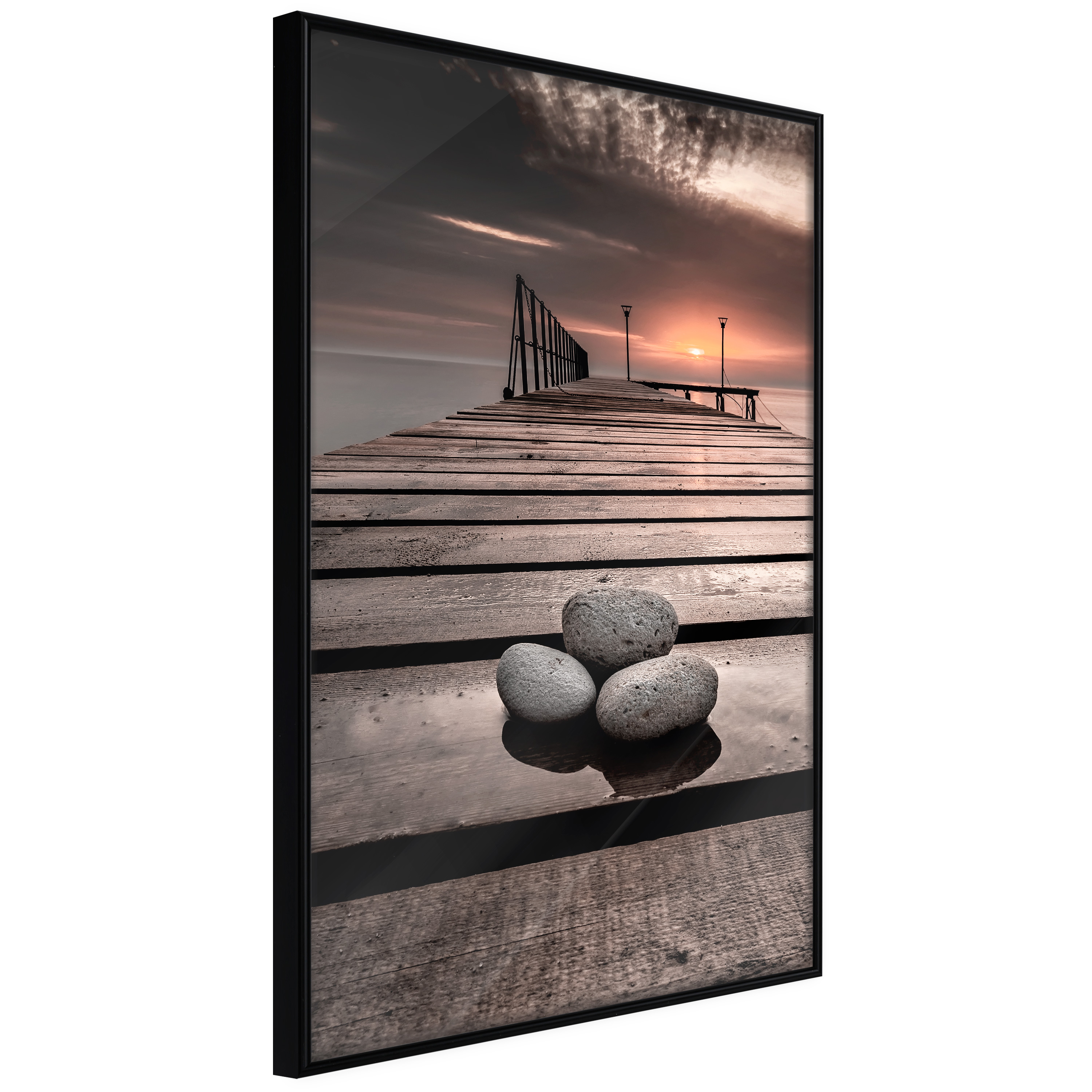 Poster - Stones on the Pier - 20x30