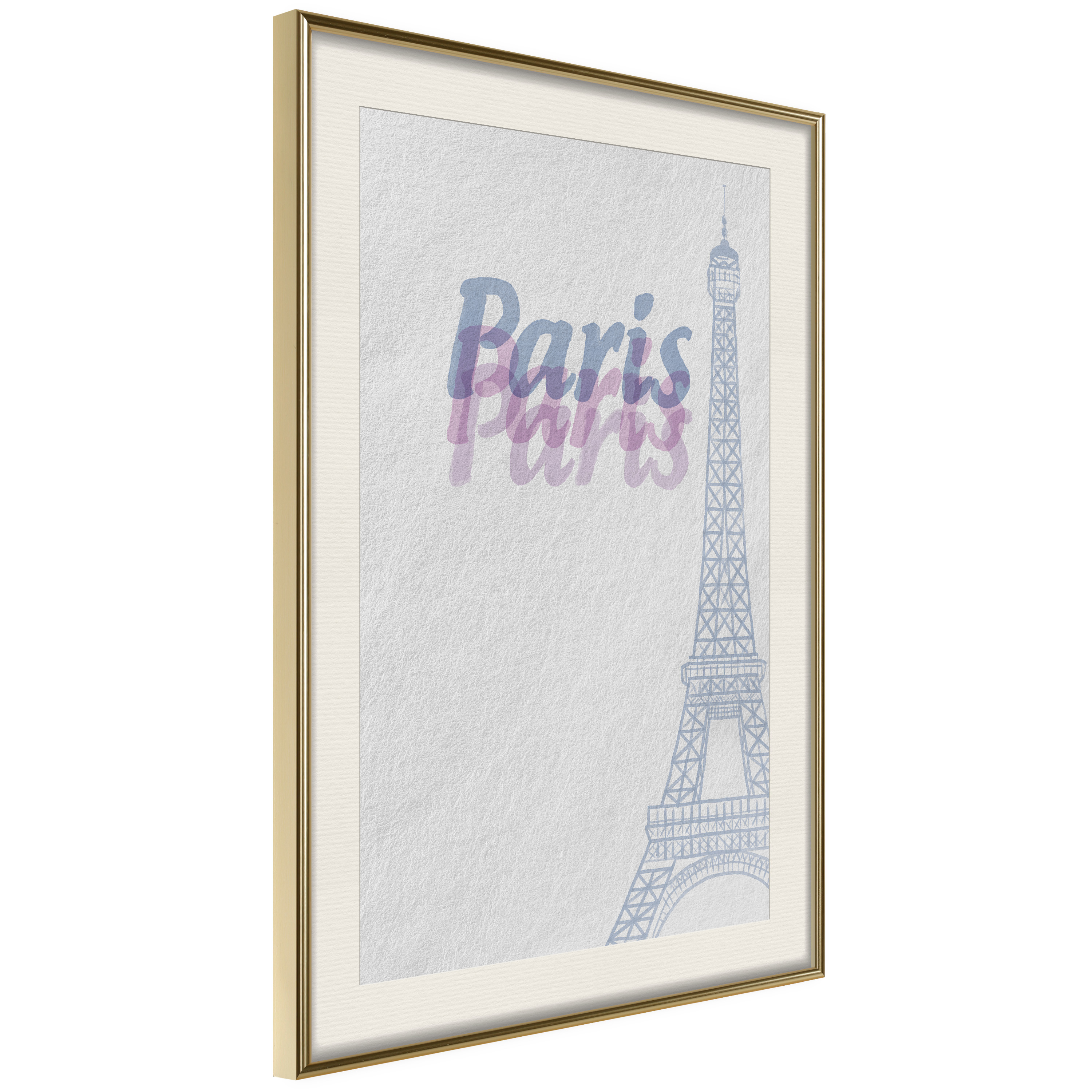 Poster - Pastel Paris - 40x60