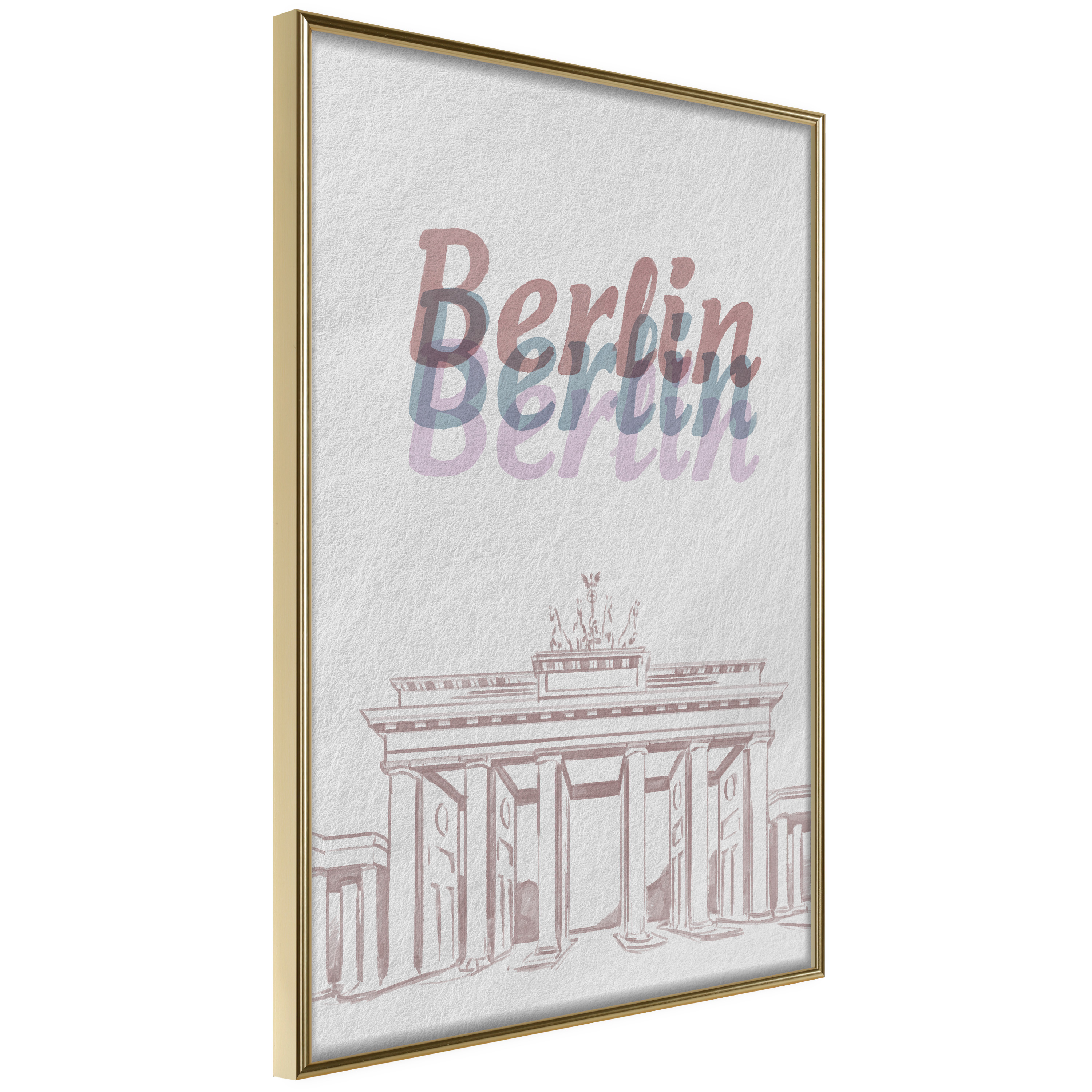 Poster - Pastel Berlin - 40x60