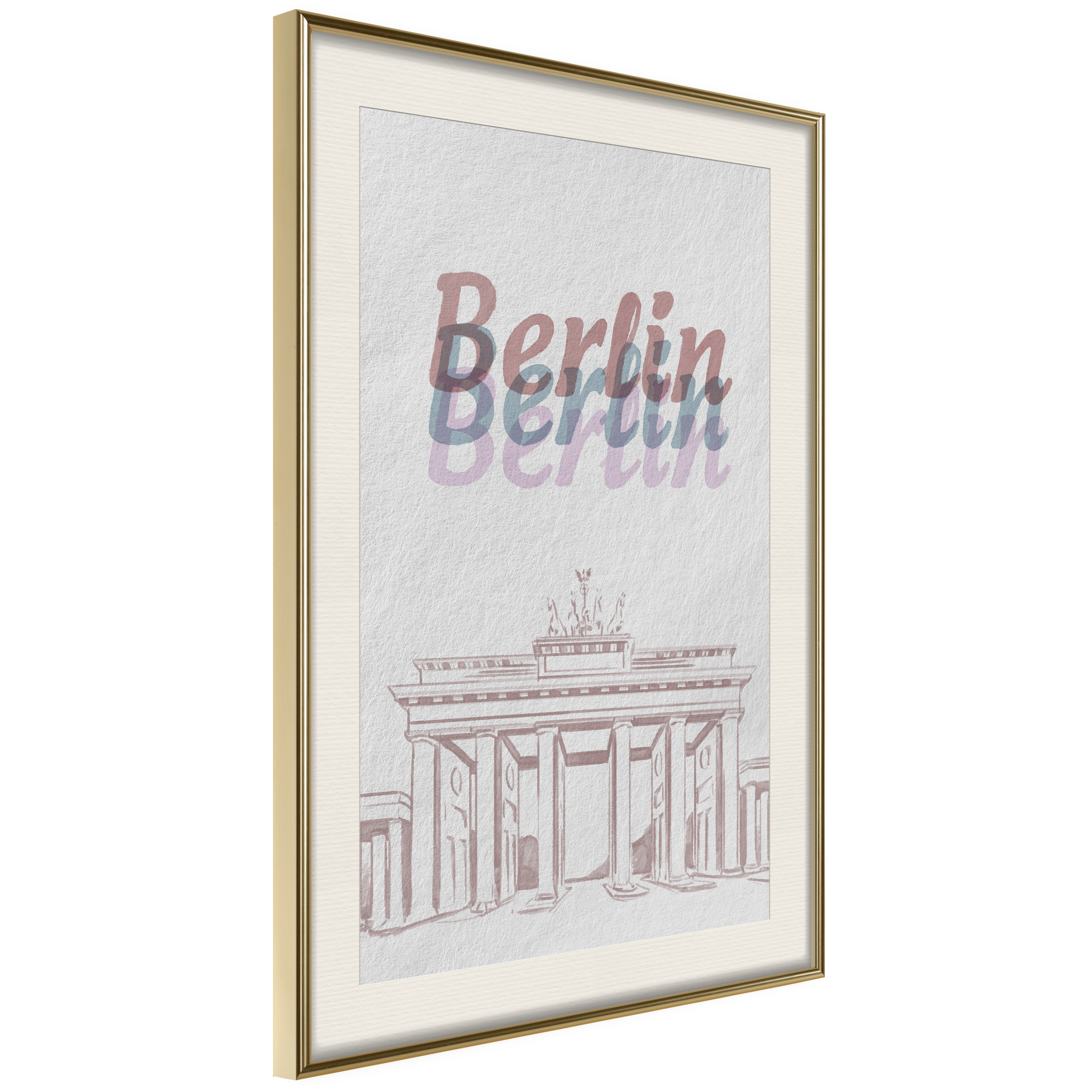 Poster - Pastel Berlin - 30x45