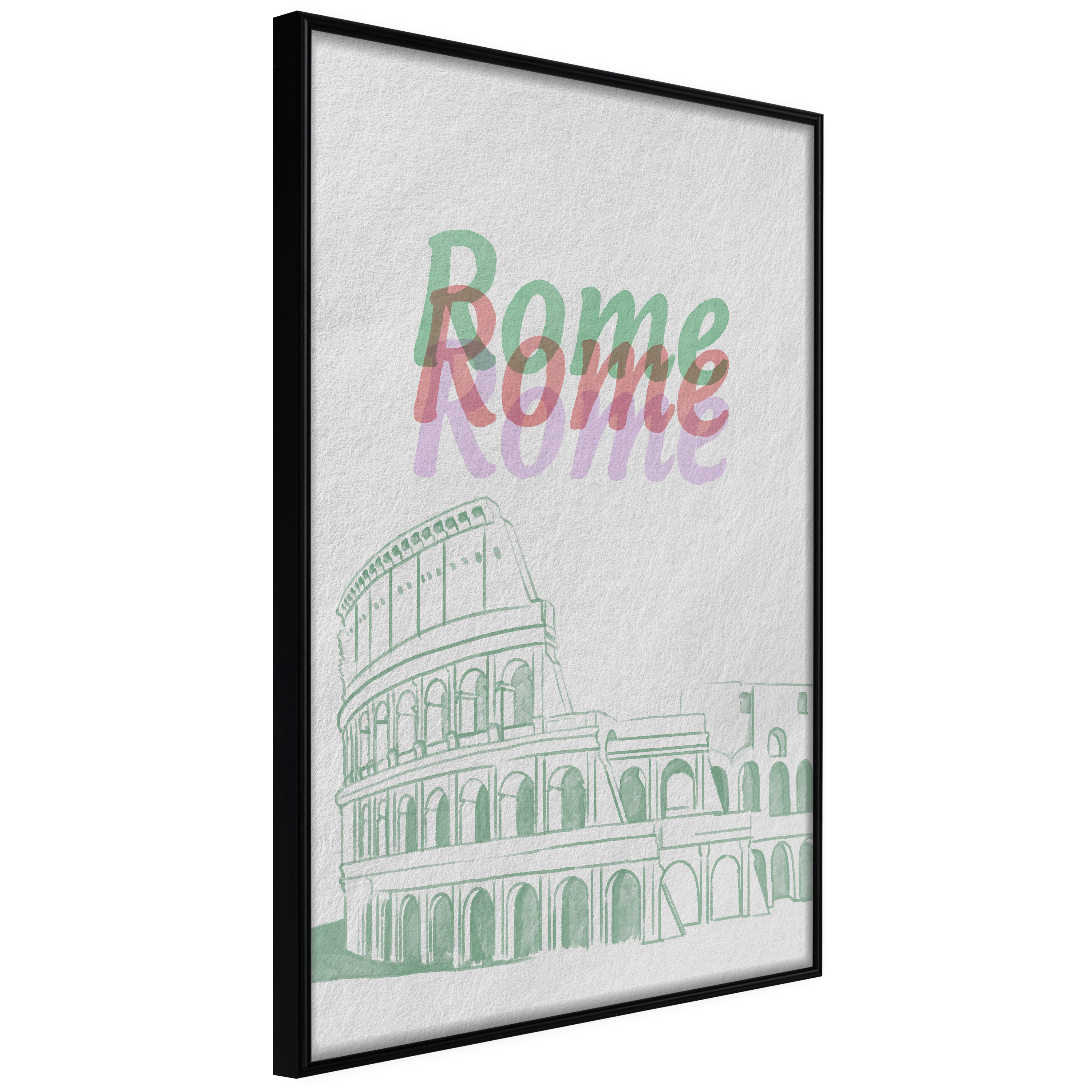 Poster - Pastel Rome - 20x30