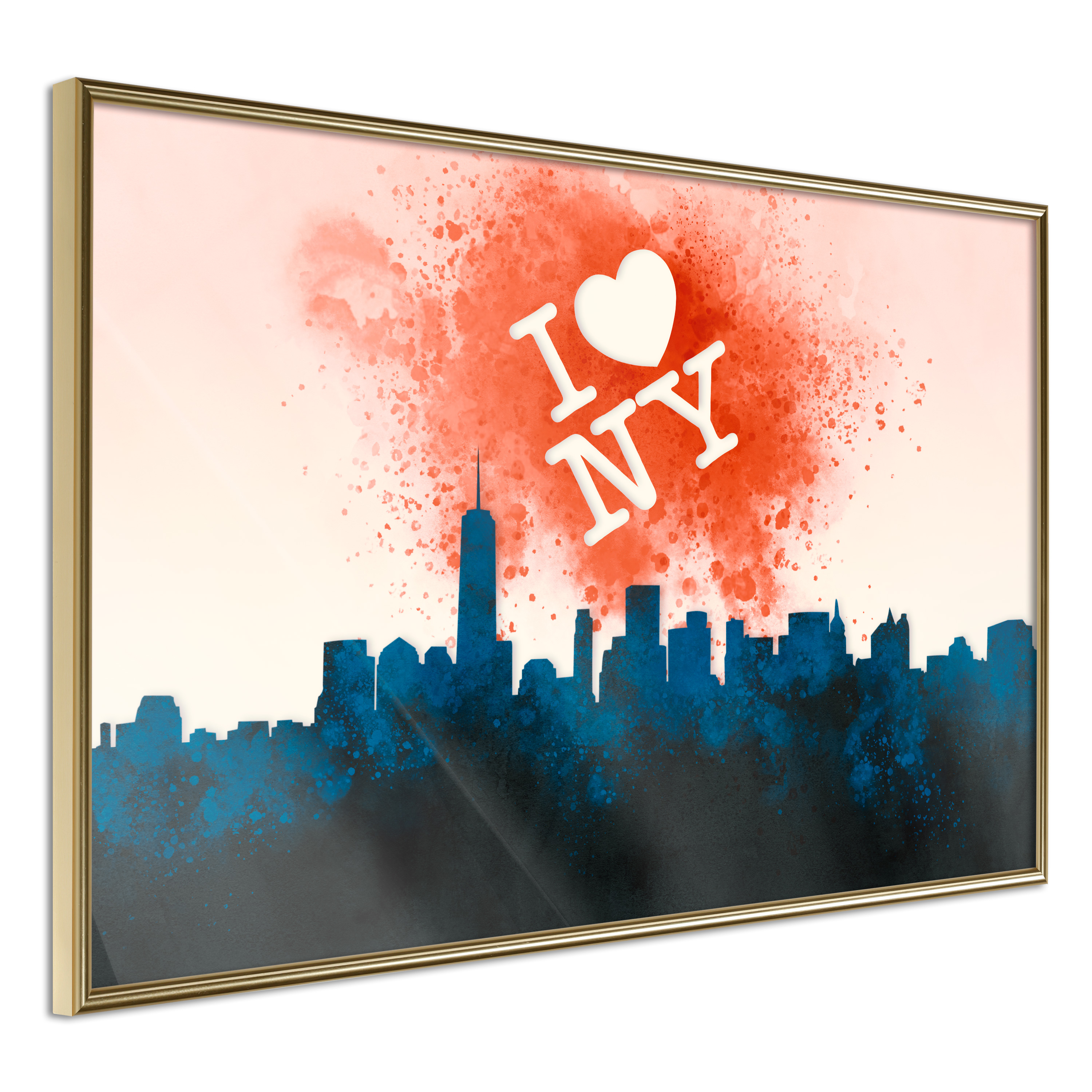 Poster - Inscription Above the City - 45x30