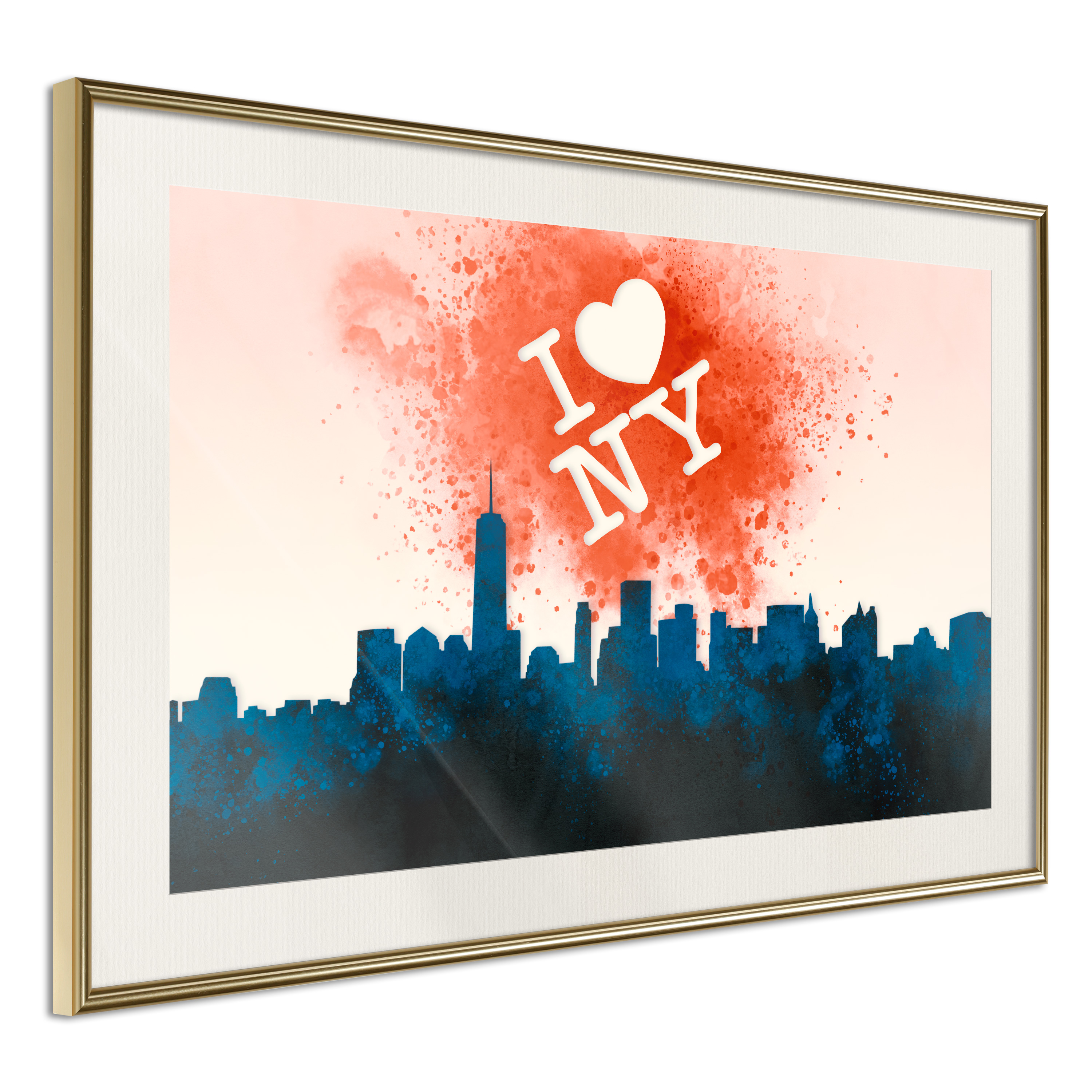 Poster - Inscription Above the City - 30x20