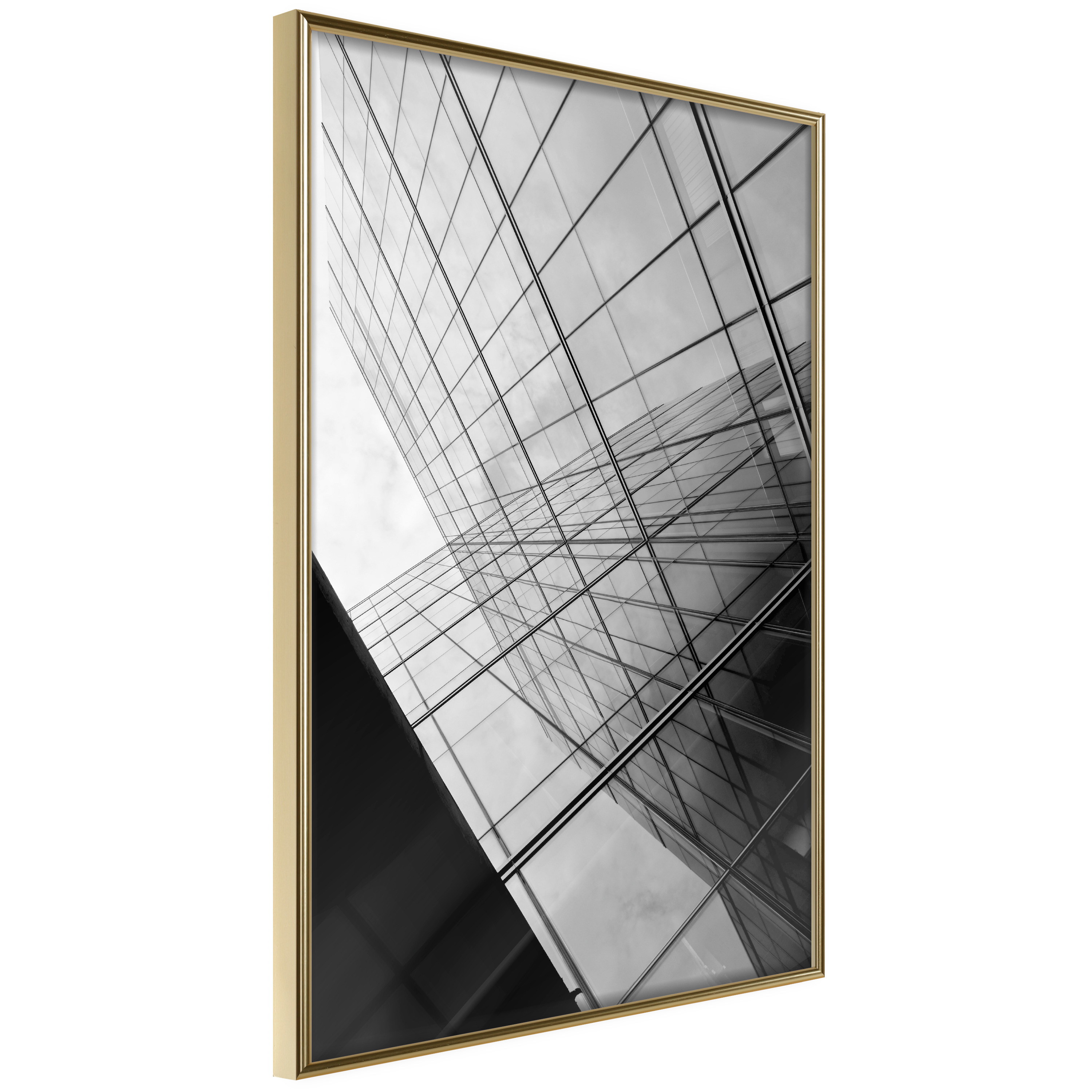 Poster - Steel and Glass (Grey) - 20x30