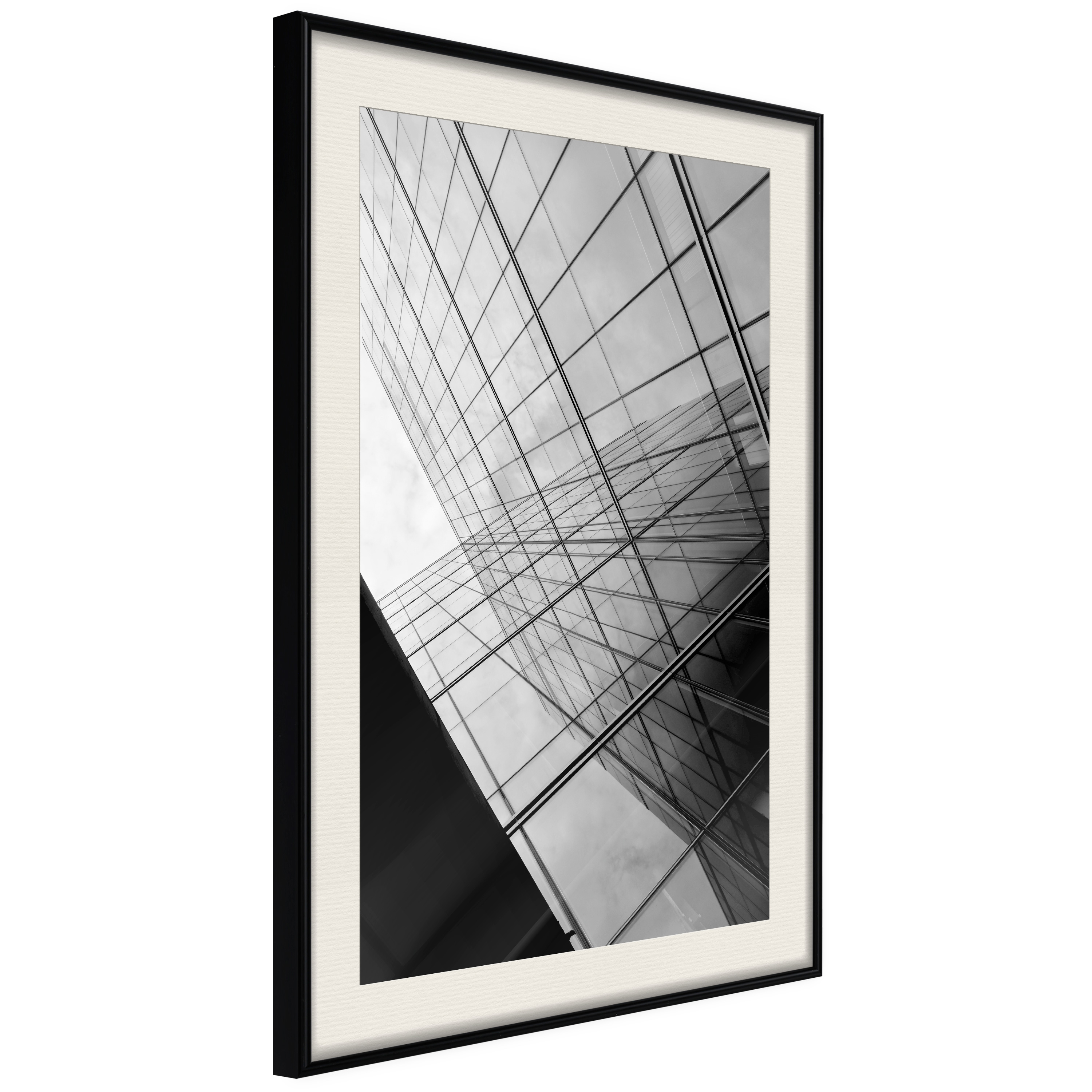 Poster - Steel and Glass (Grey) - 20x30