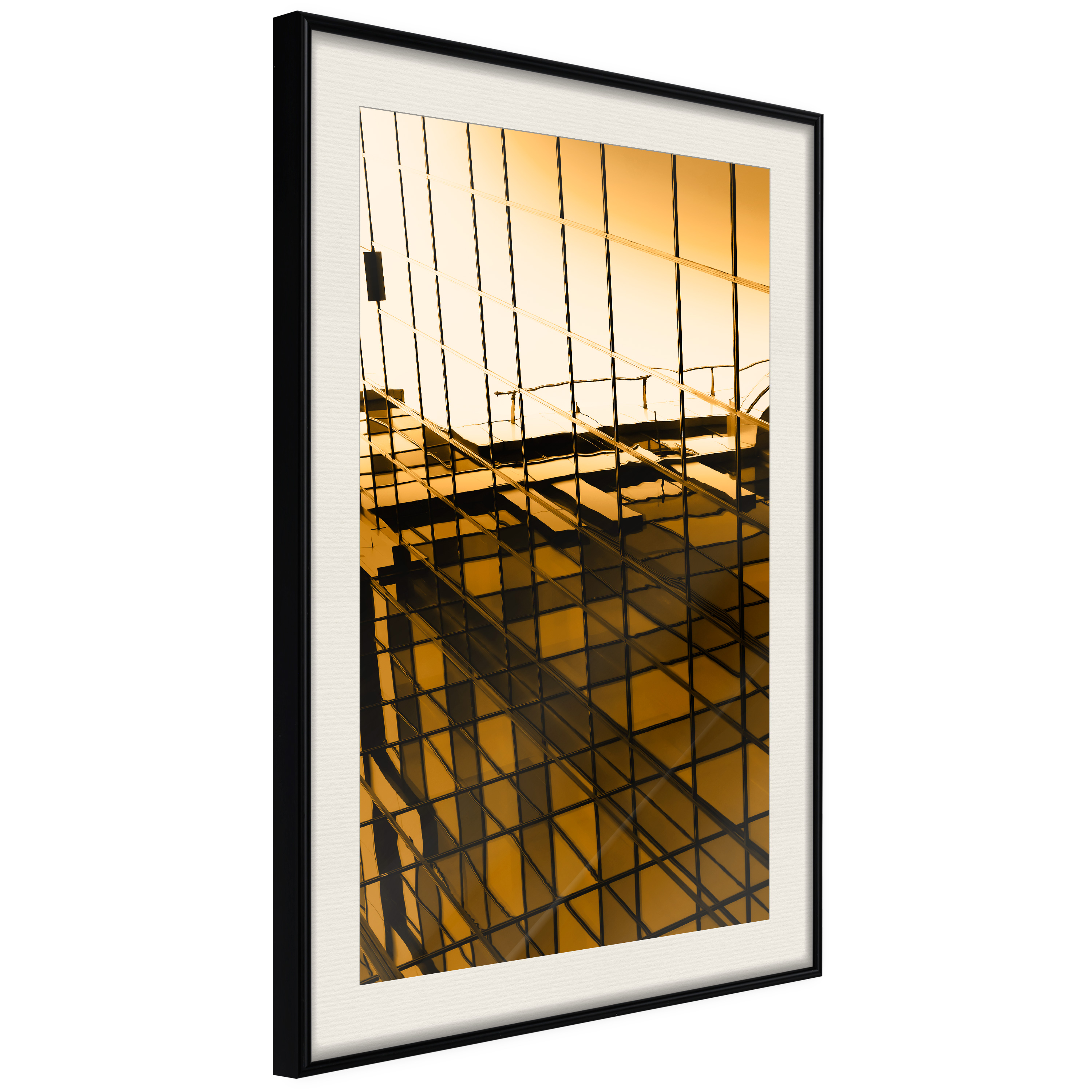 Poster - Steel and Glass (Yellow) - 40x60