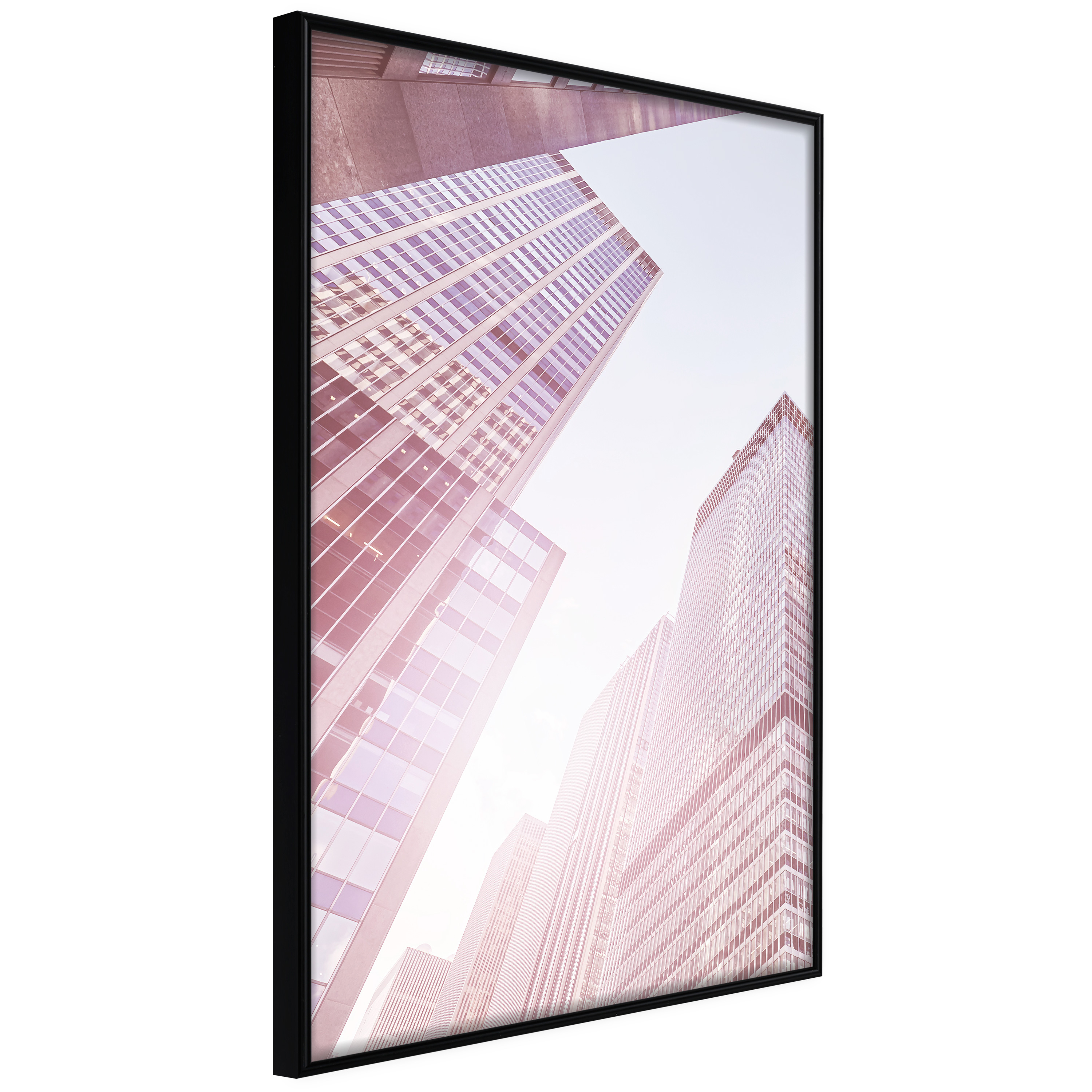 Poster - Steel and Glass (Pink) - 20x30