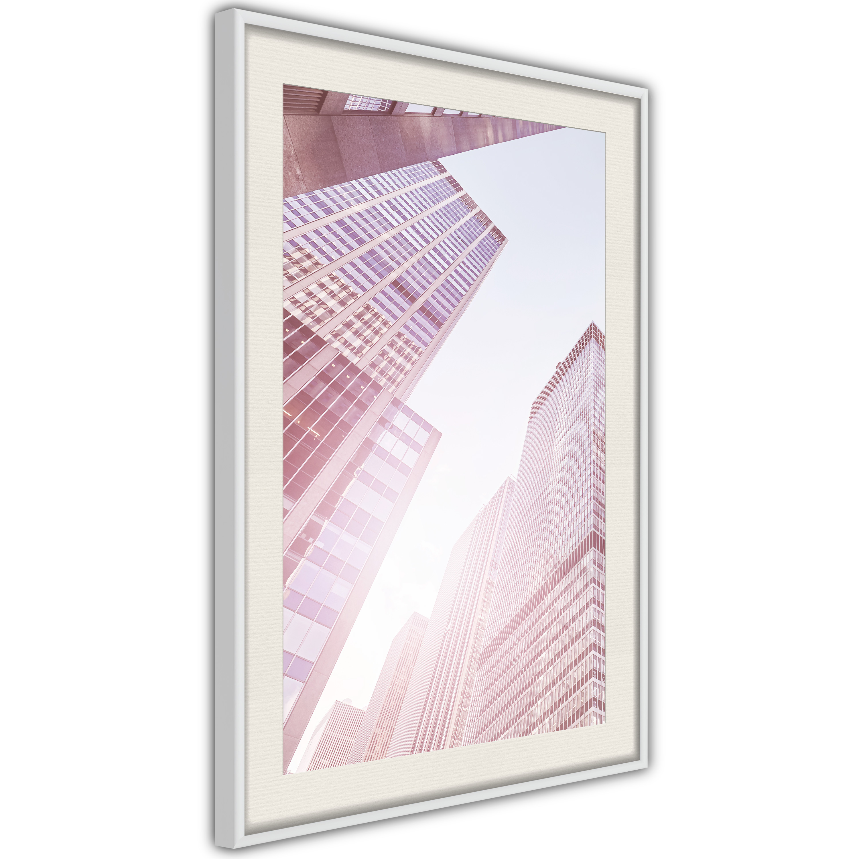Poster - Steel and Glass (Pink) - 30x45