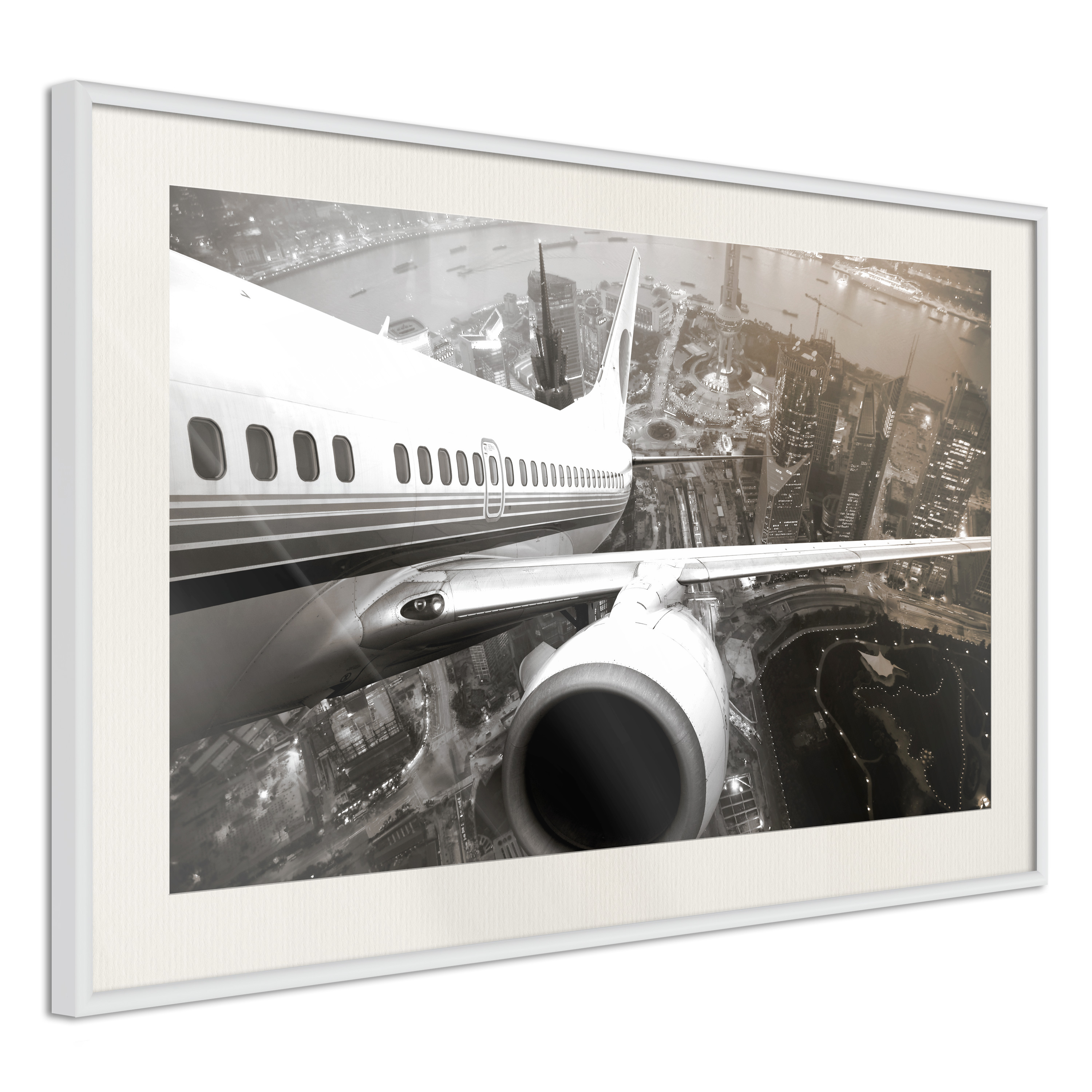 Poster - Plane Wing - 60x40