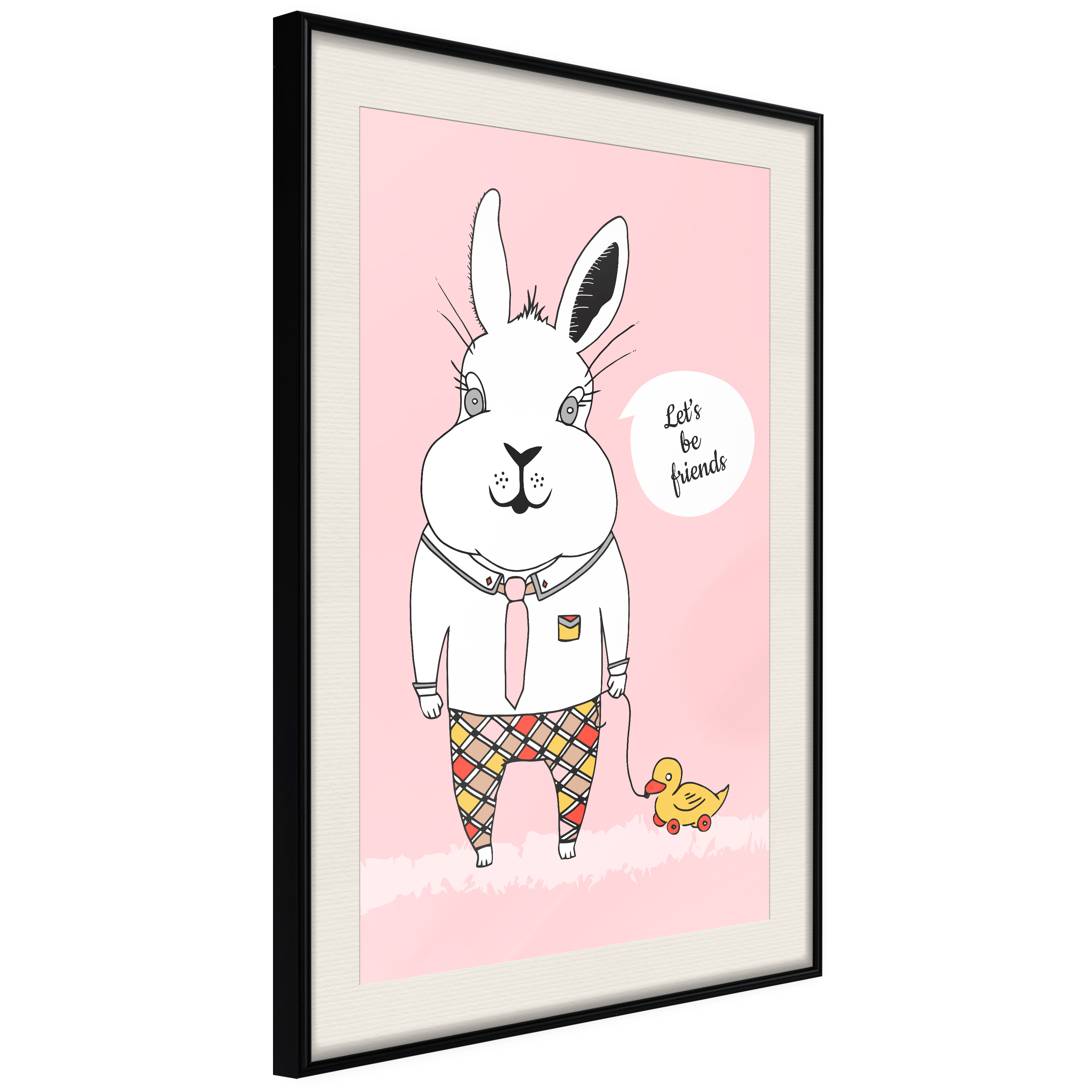Poster - Friendly Bunny - 20x30
