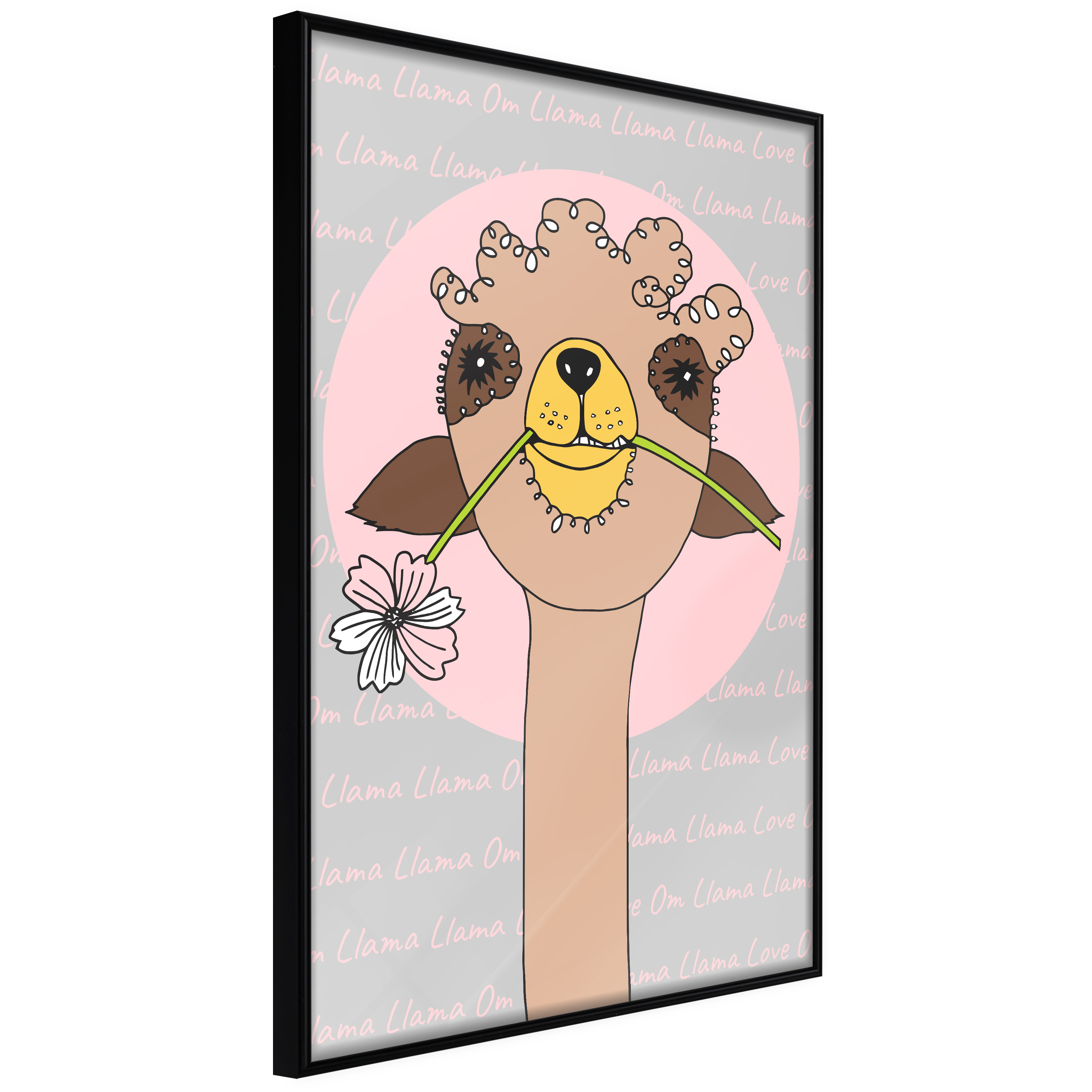 Poster - Cute Llama - 20x30