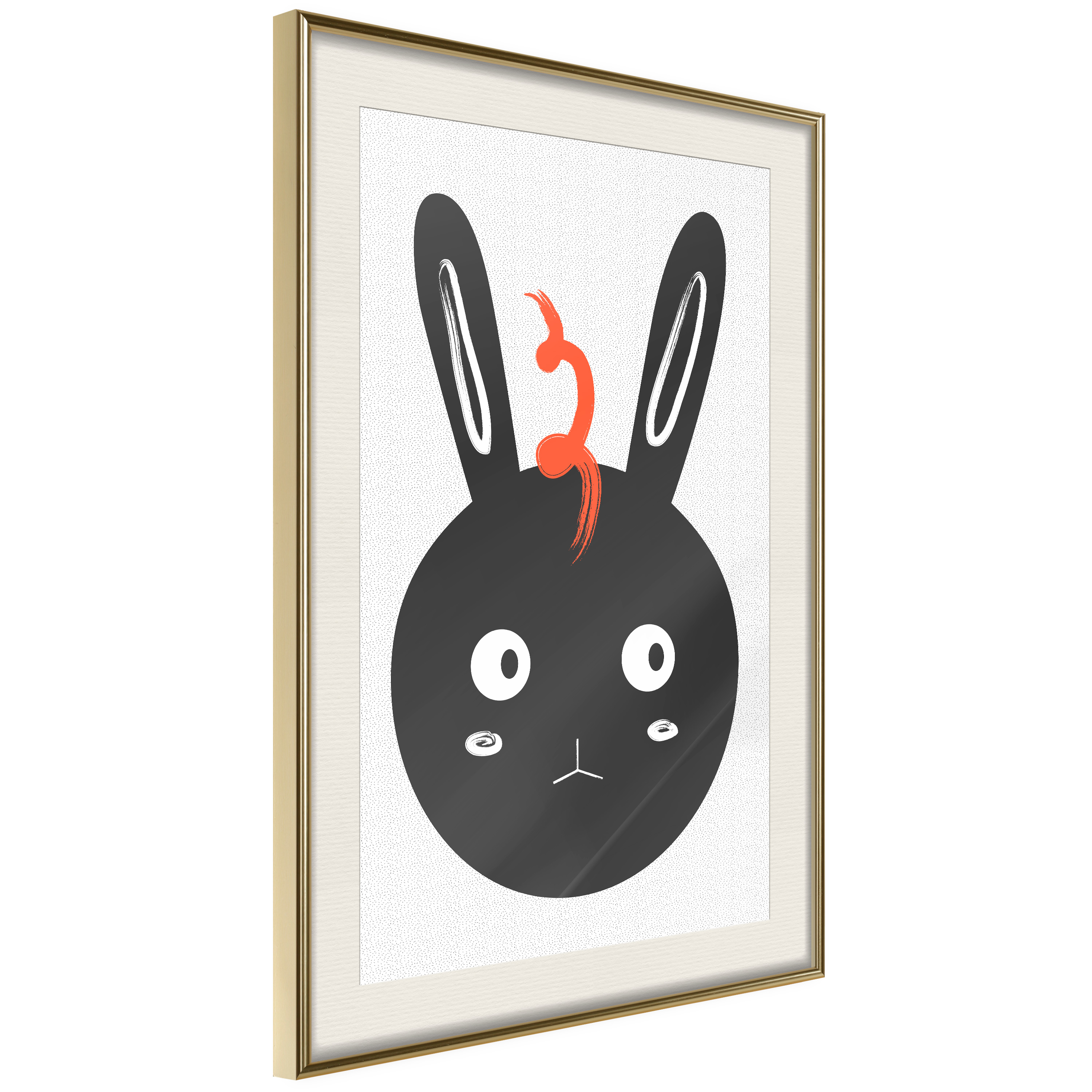 Poster - Surprised Bunny - 30x45