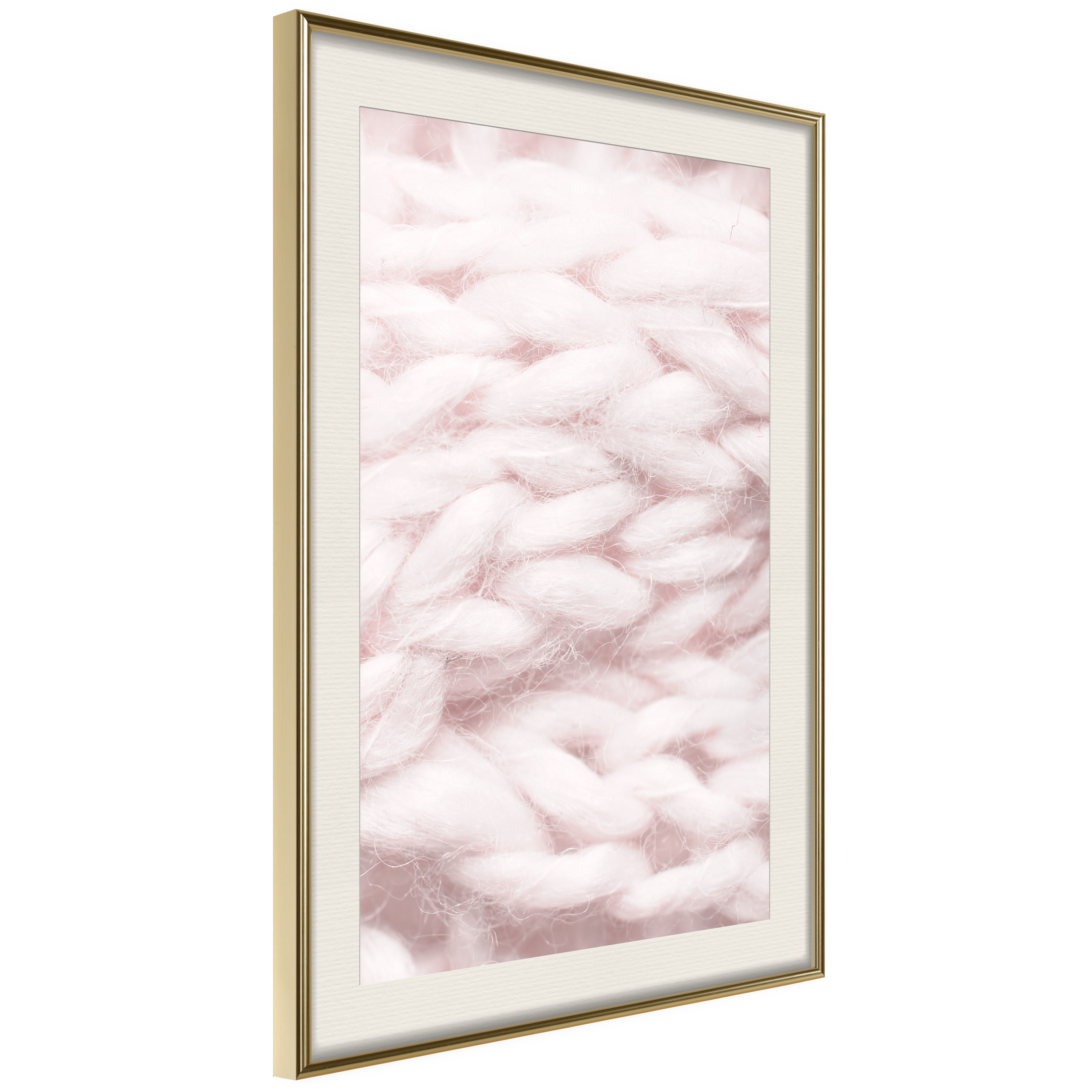 Poster - Pale Pink Knit - 30x45