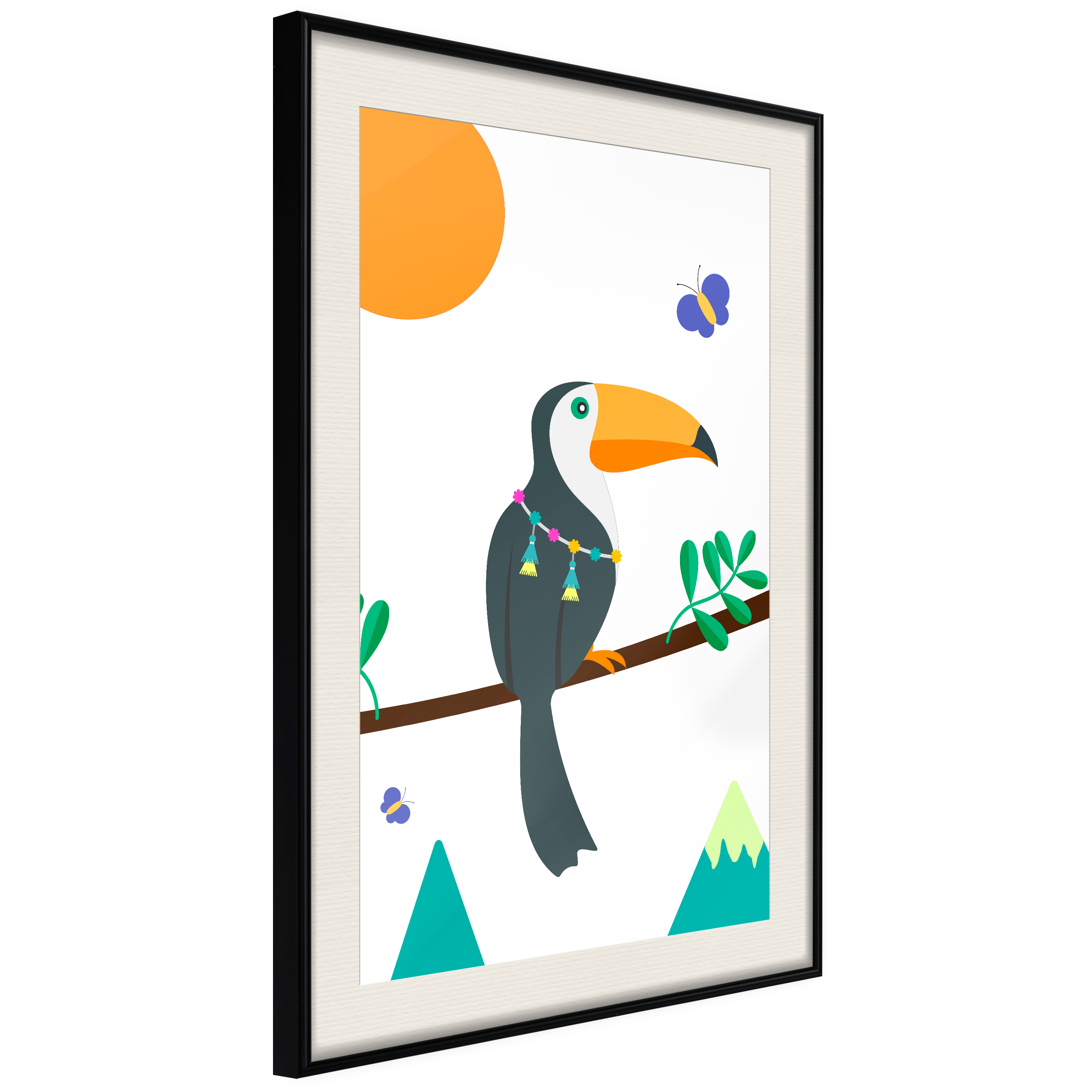 Poster - Fairy-Tale Toucan - 40x60