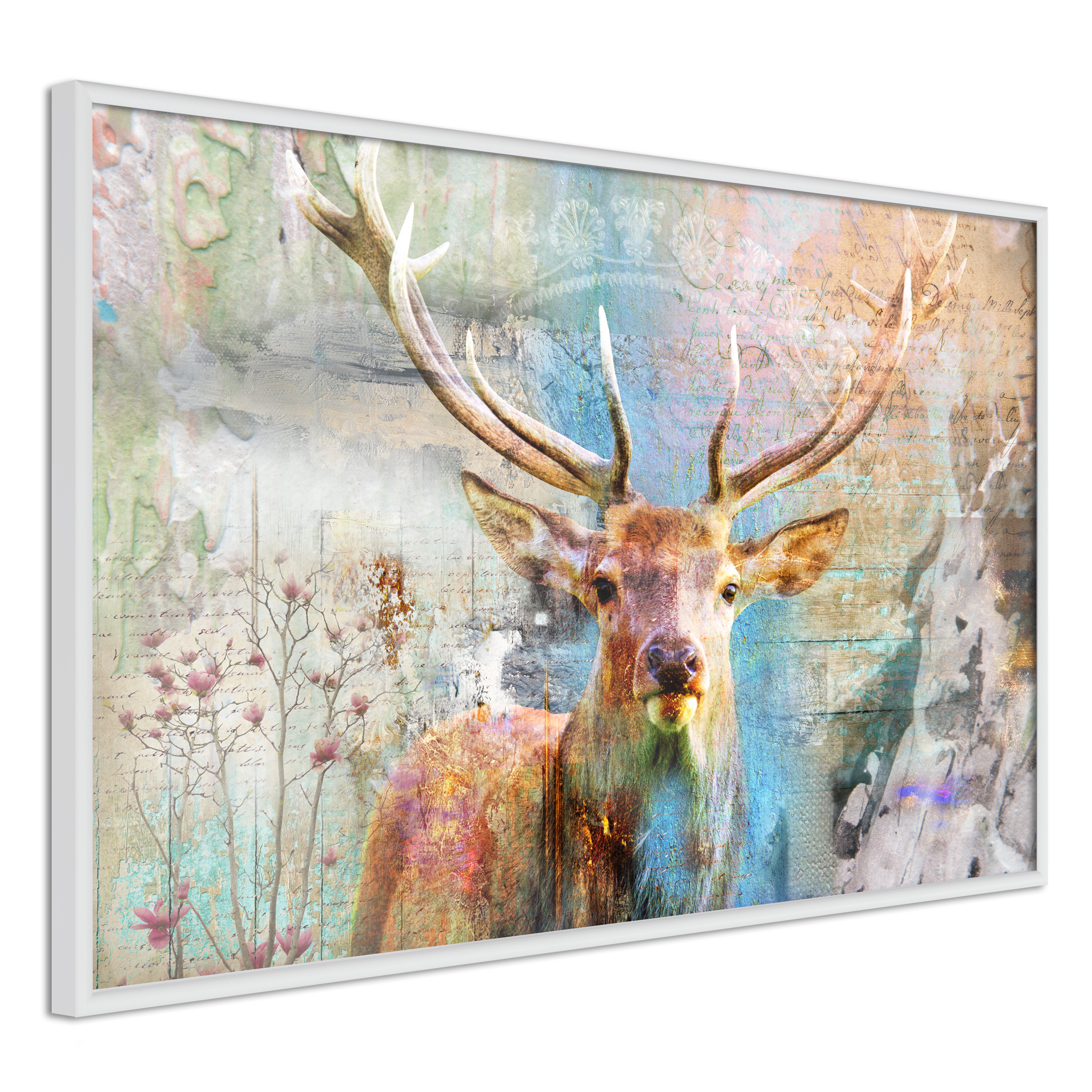 Poster - Pastel Deer - 30x20