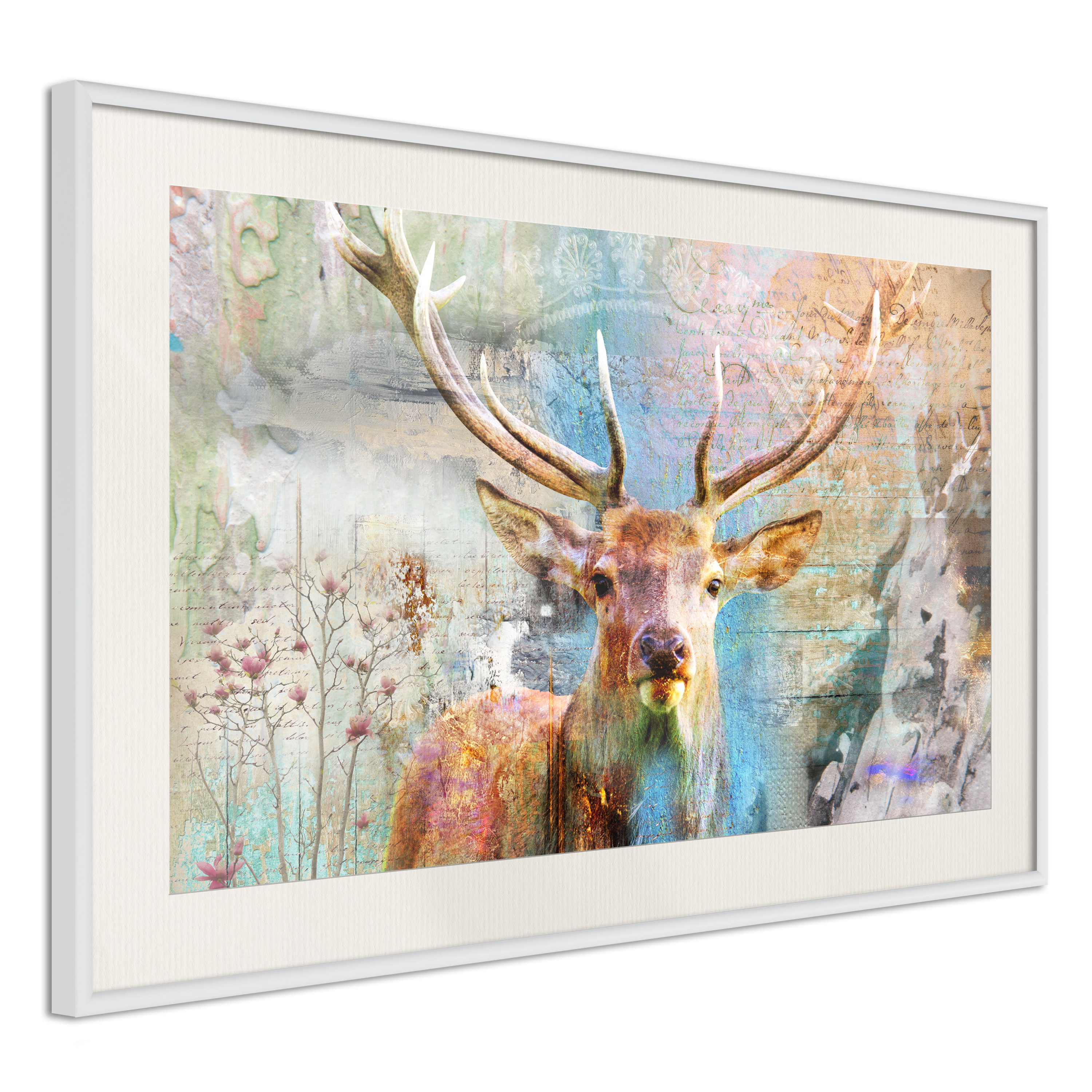 Poster - Pastel Deer - 30x20