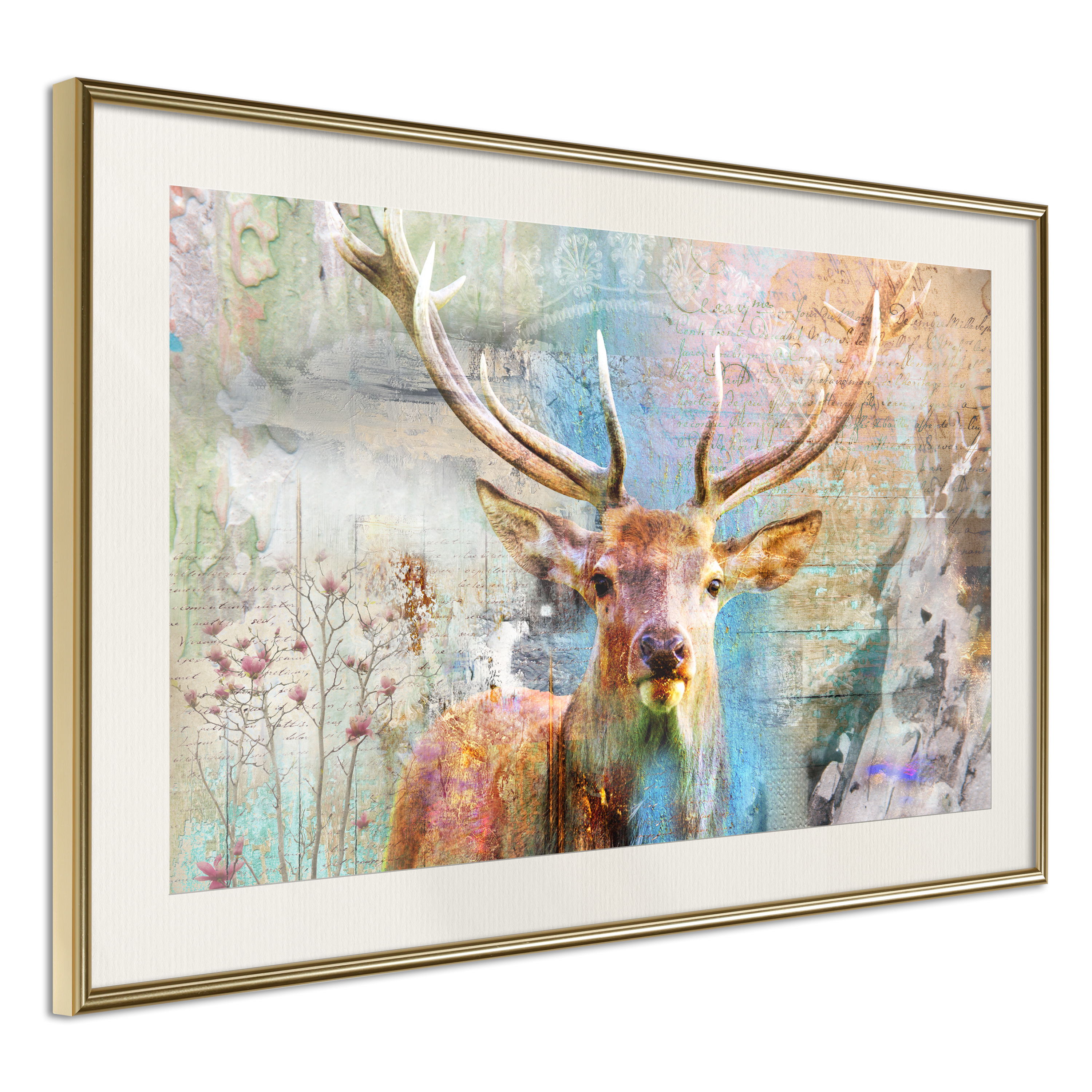 Poster - Pastel Deer - 45x30