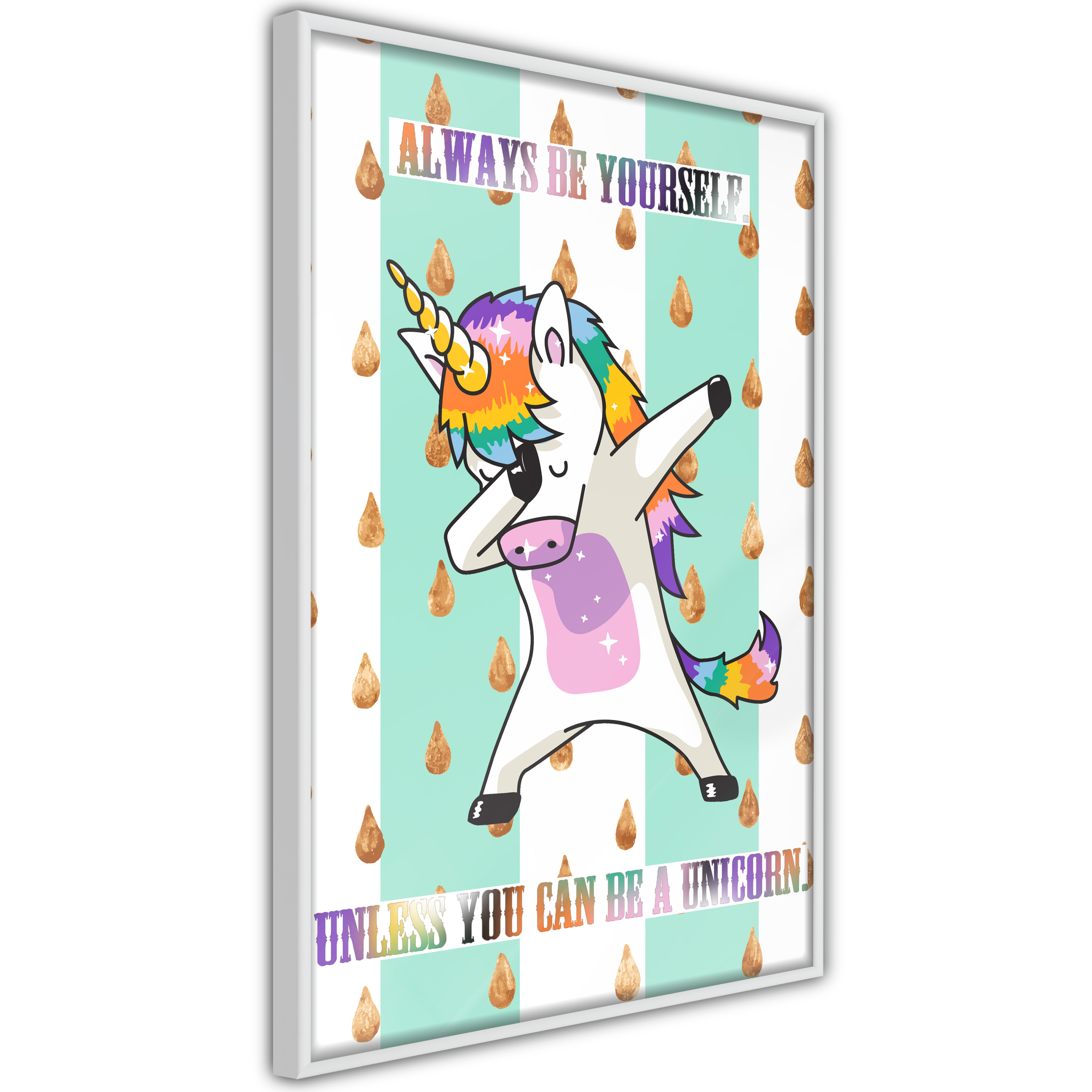 Poster - Dabbing Unicorn - 30x45
