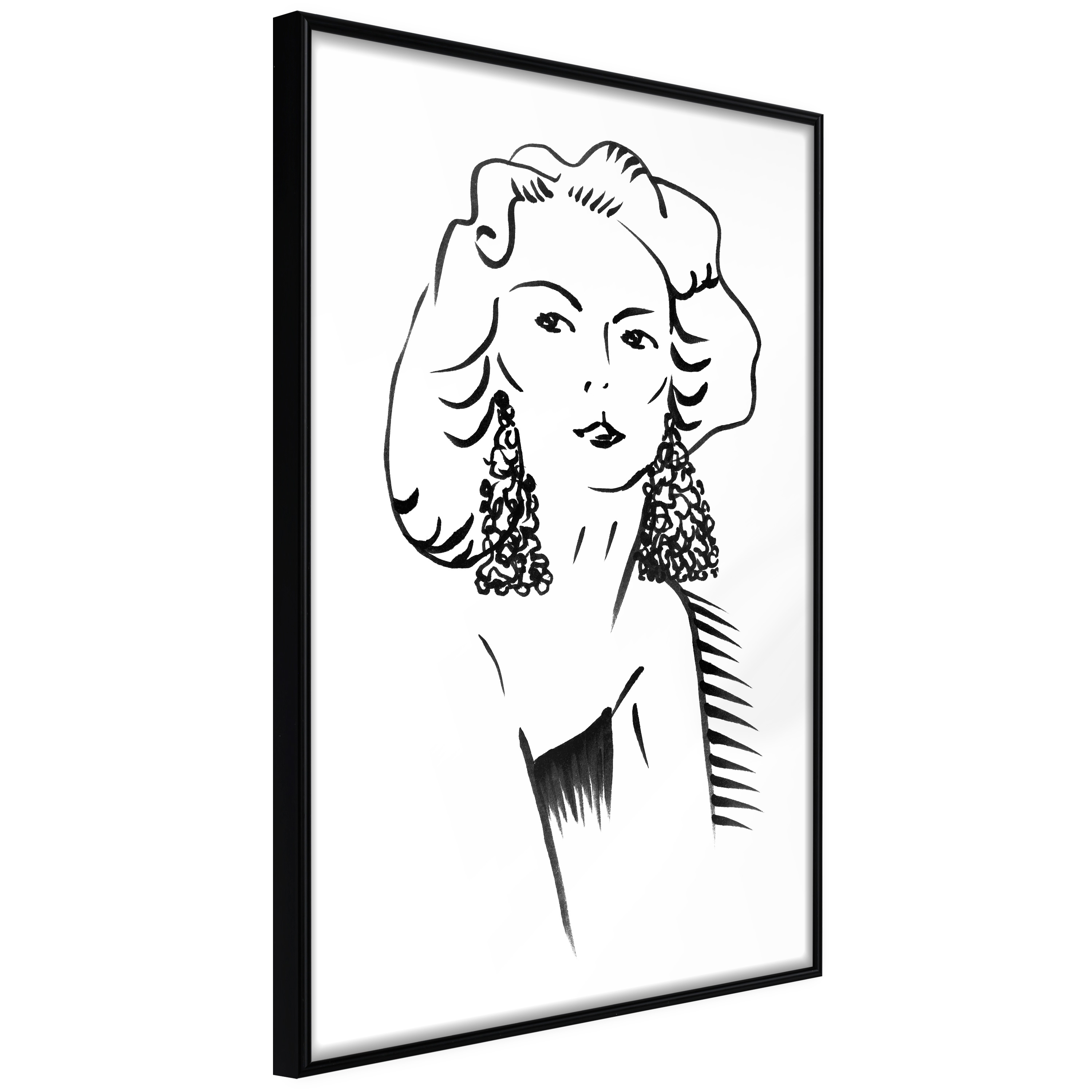 Poster - Hypnotic Earrings - 20x30