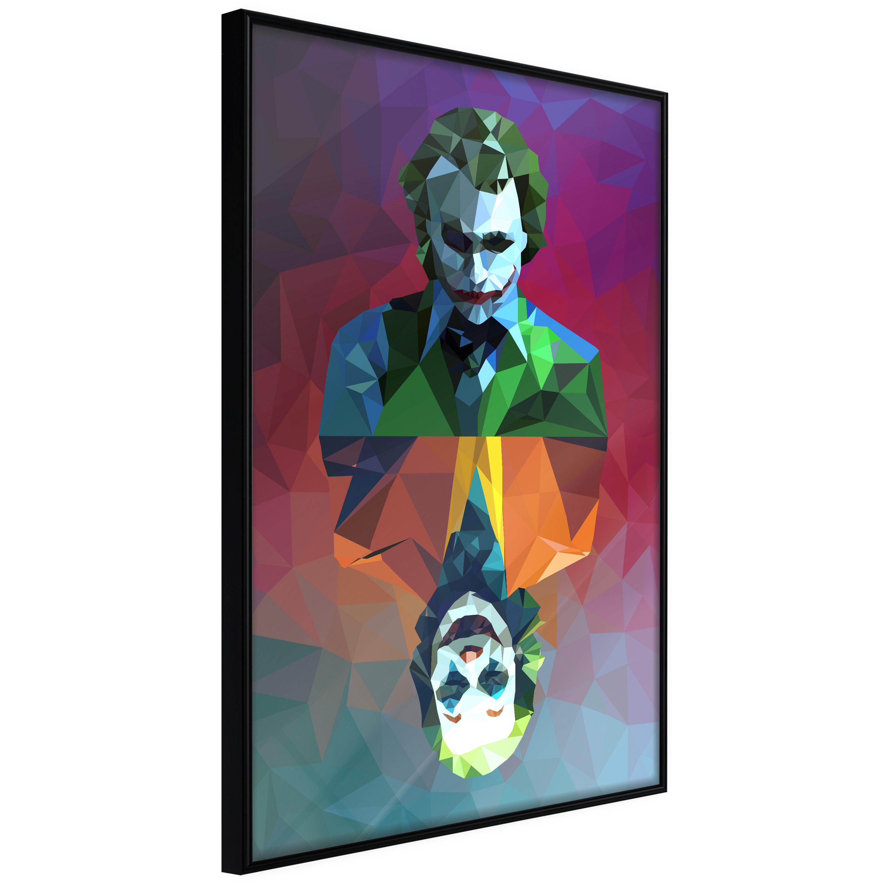 Poster - Two Faces of a Villain - 20x30