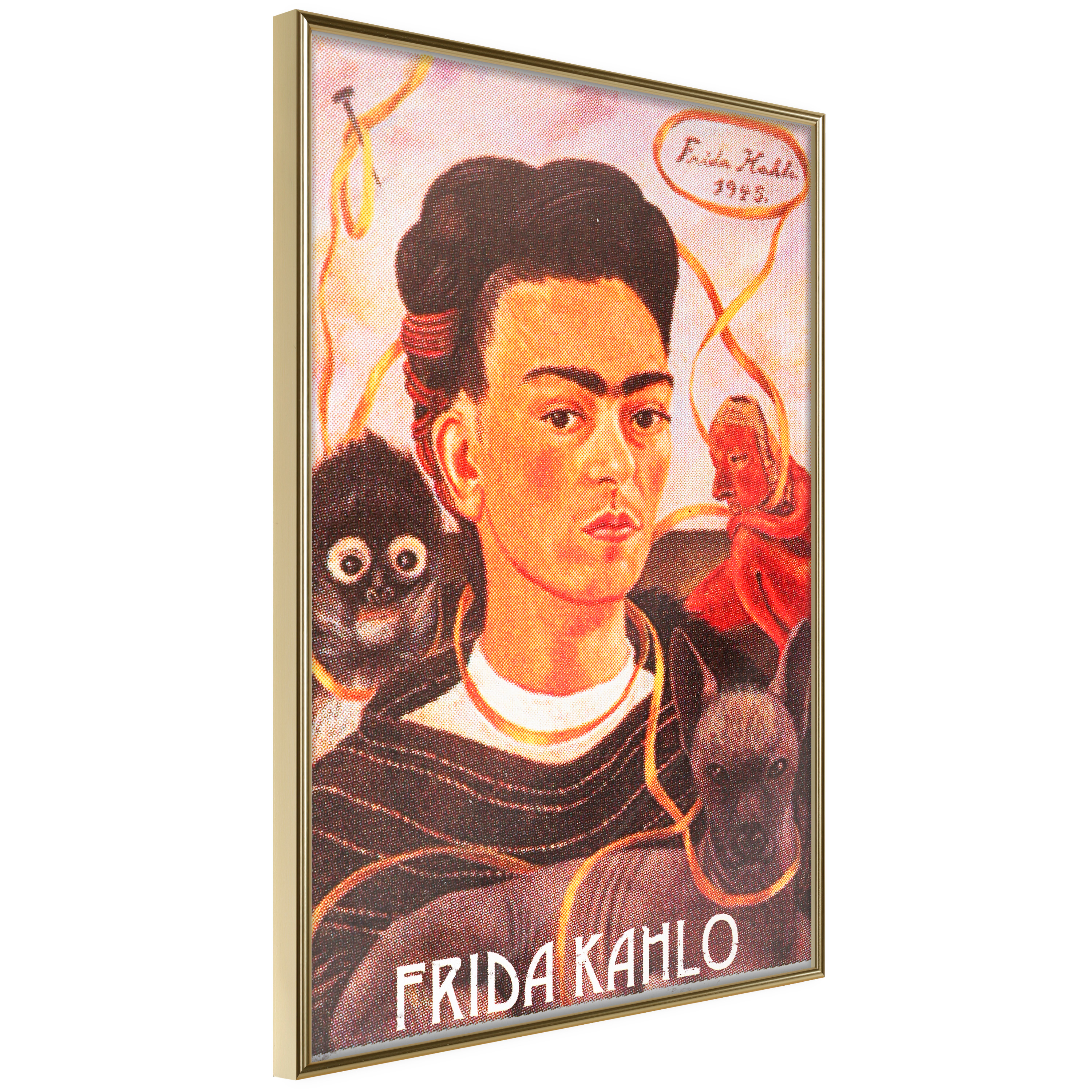 Poster - Frida Khalo – Self-Portrait - 20x30