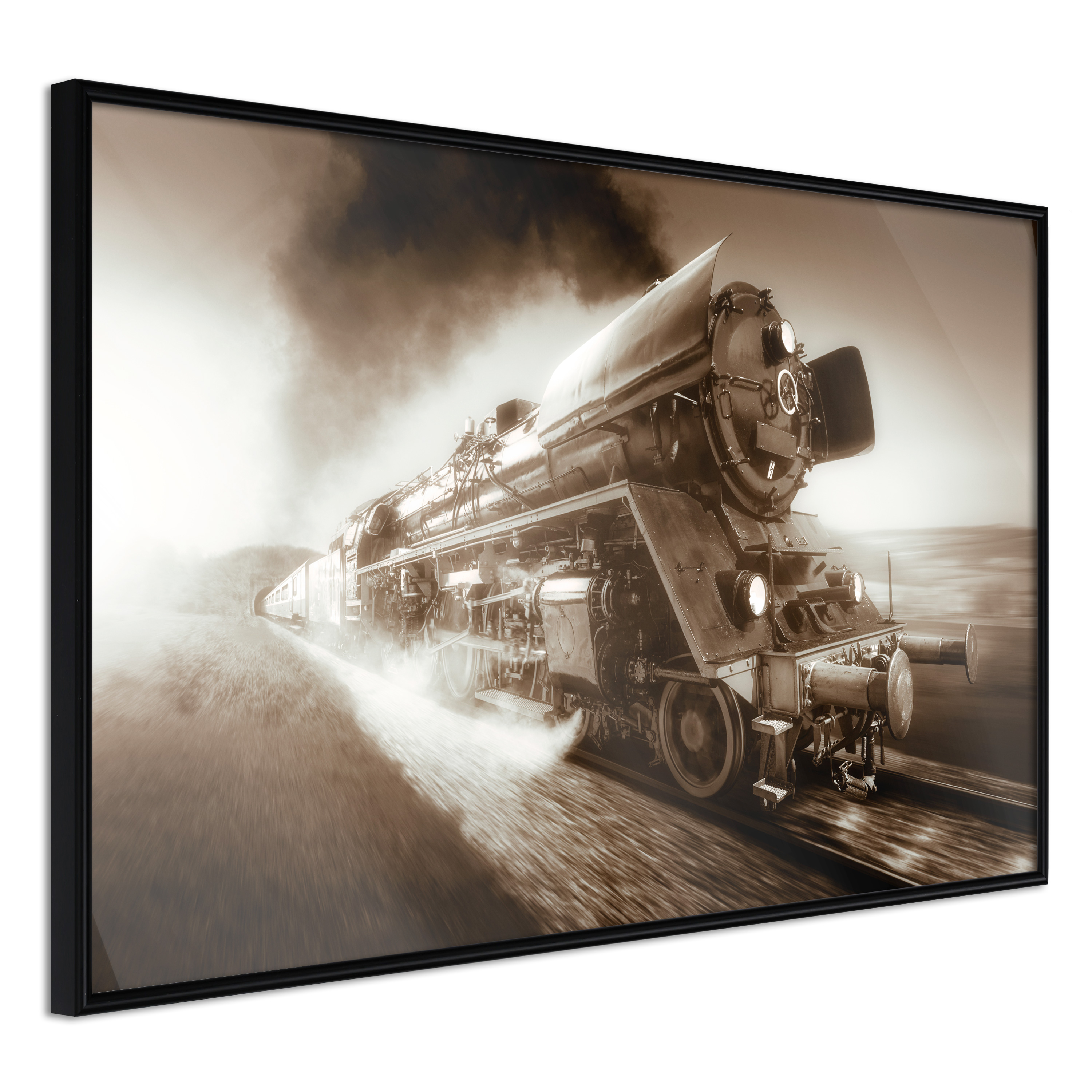 Poster - Steam and Steel - 90x60