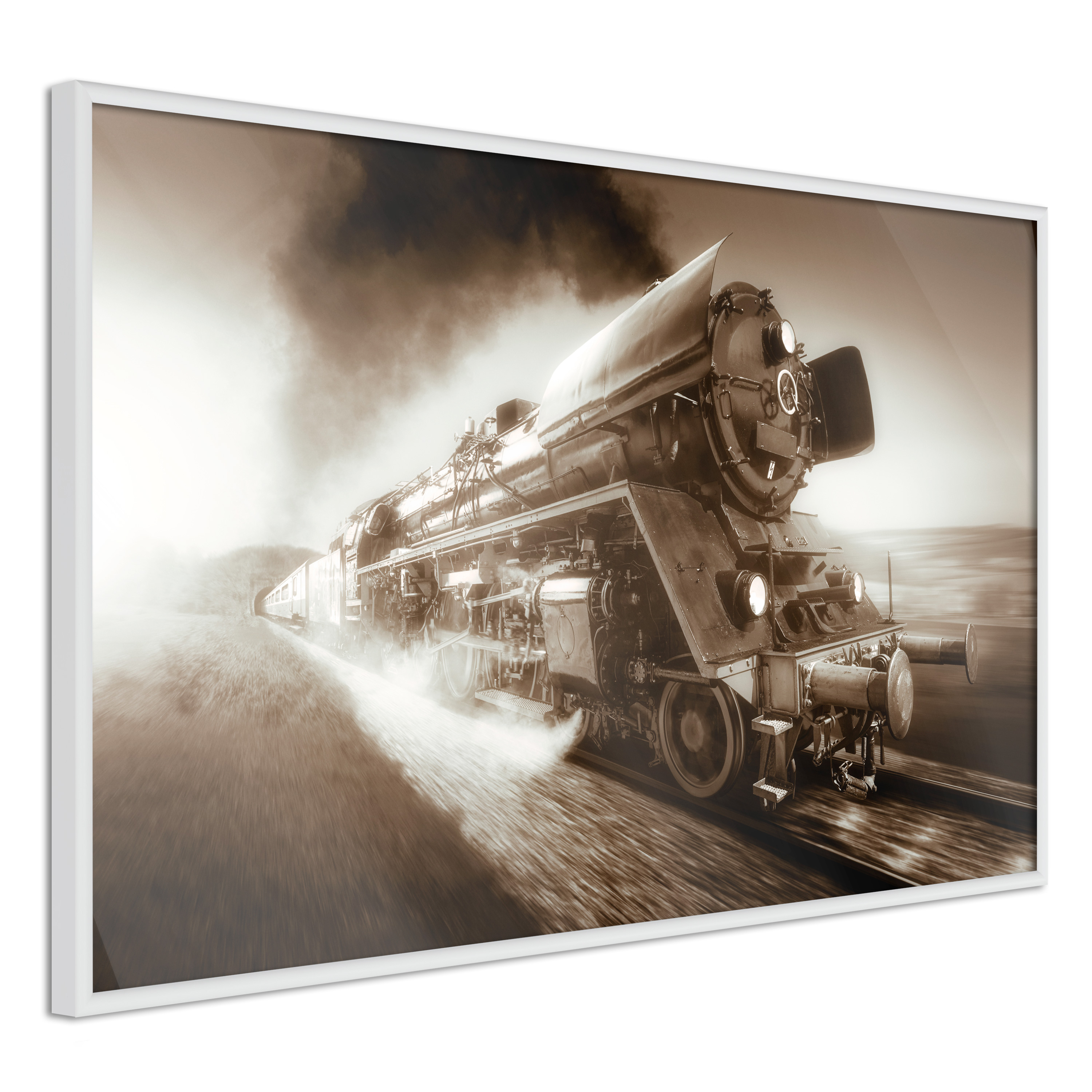 Poster - Steam and Steel - 30x20