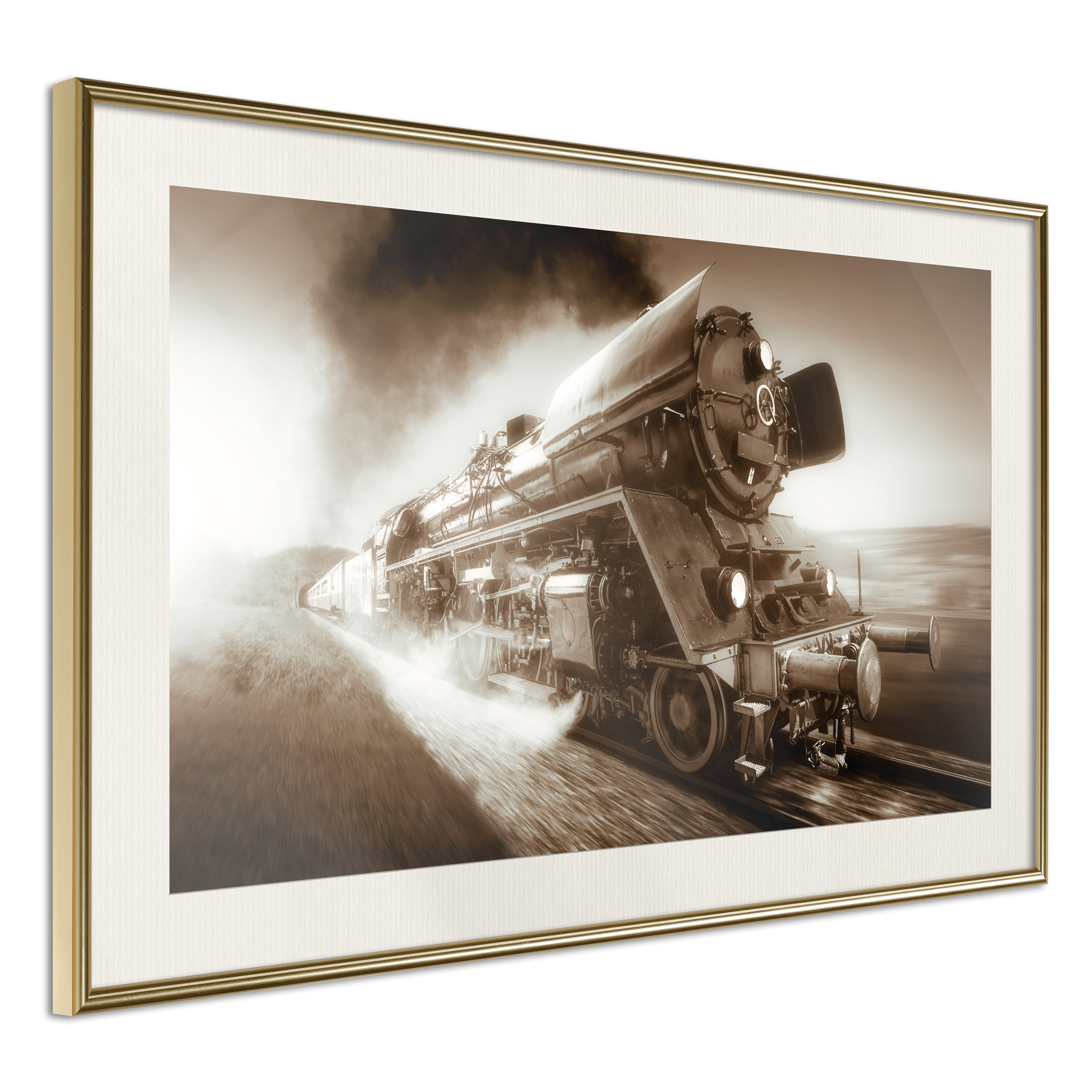 Poster - Steam and Steel - 30x20