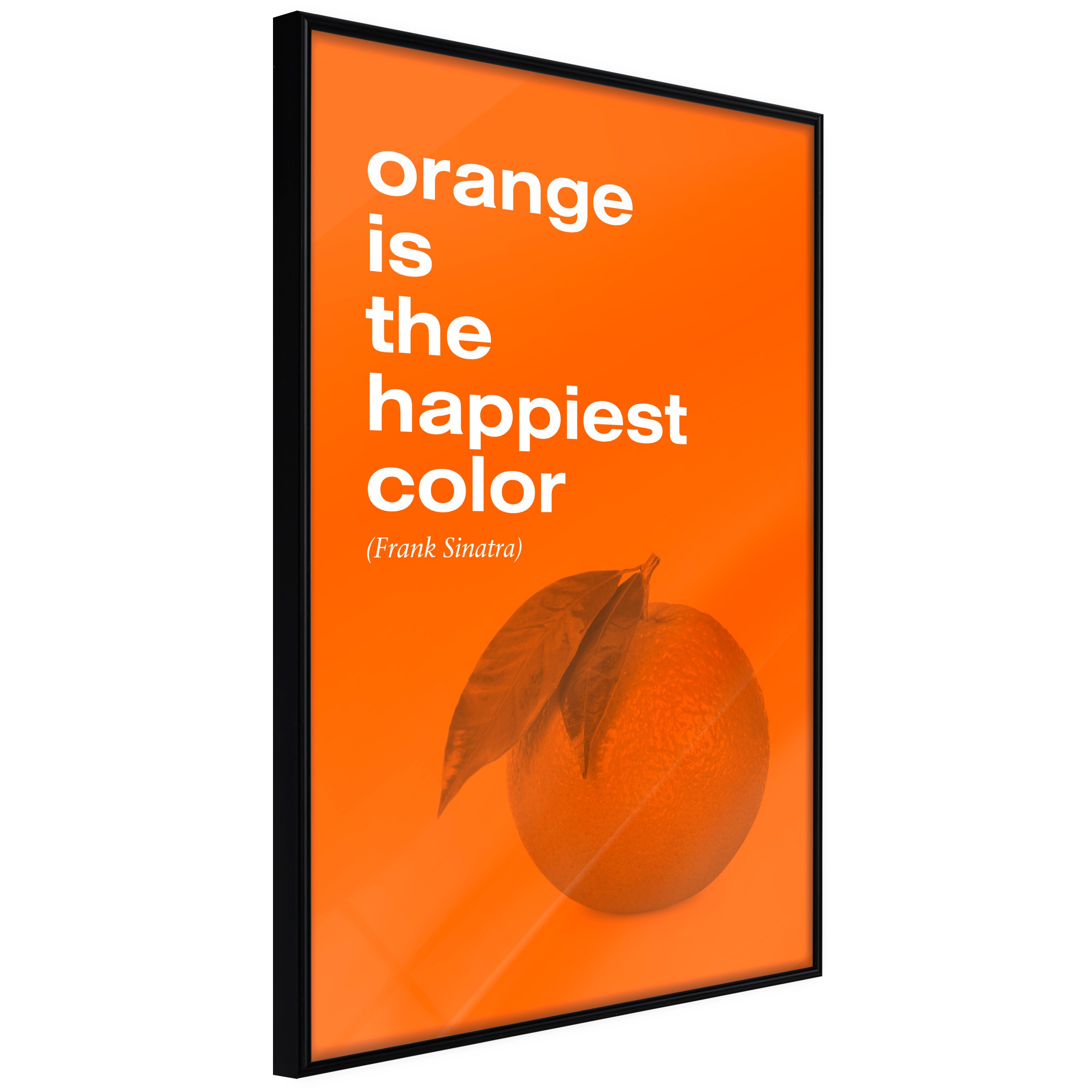Poster - Orange Colour - 30x45