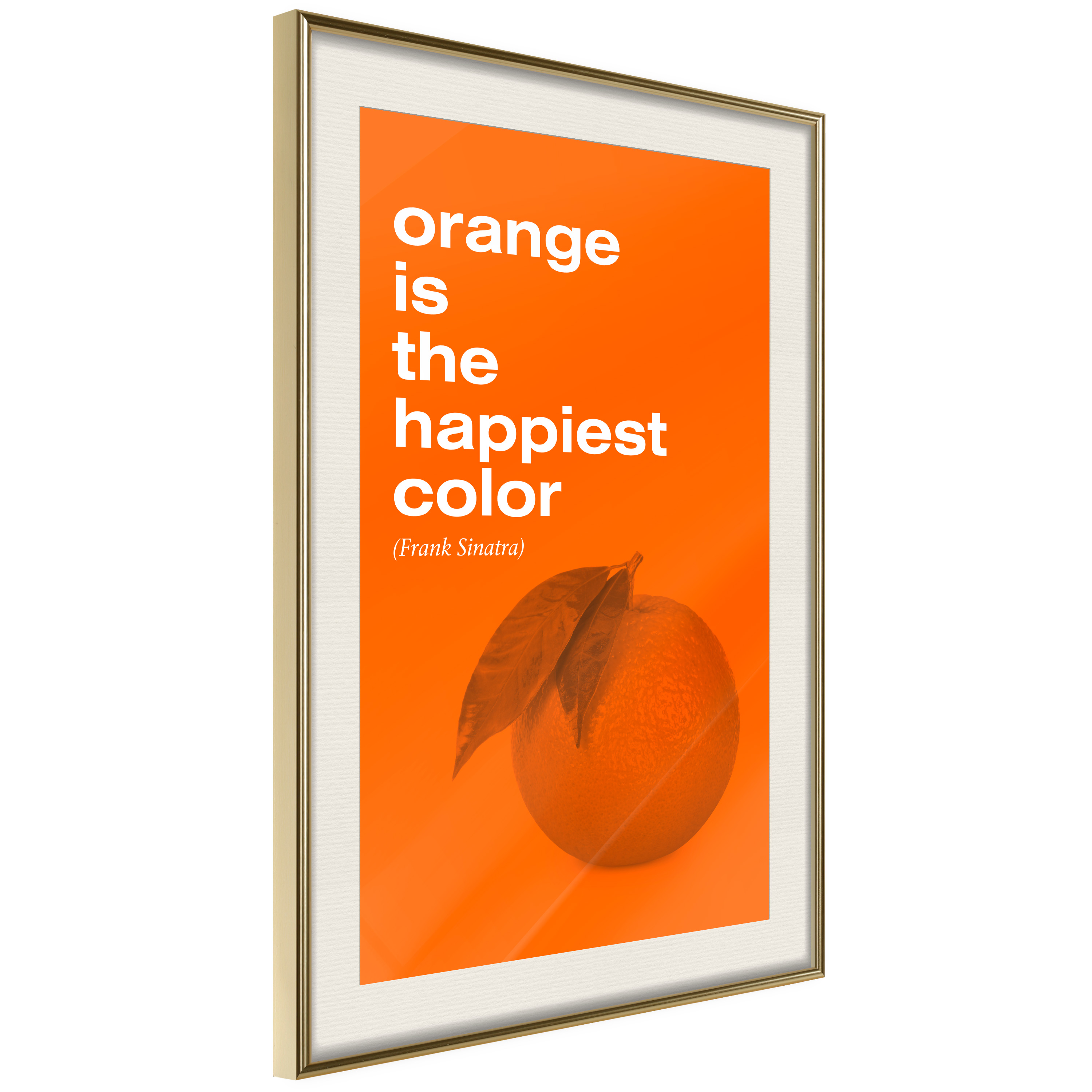 Poster - Orange Colour - 40x60