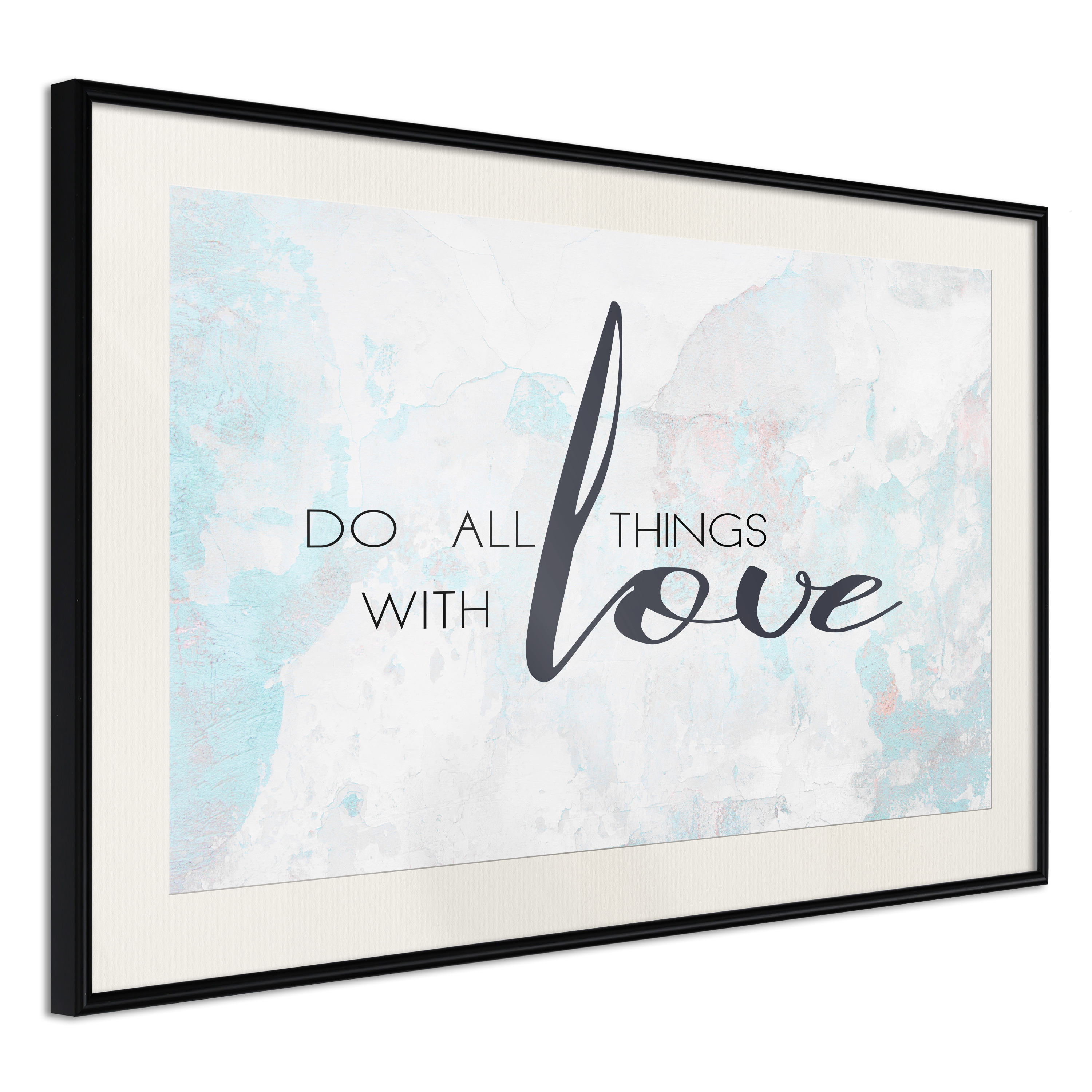 Poster - With Love - 60x40