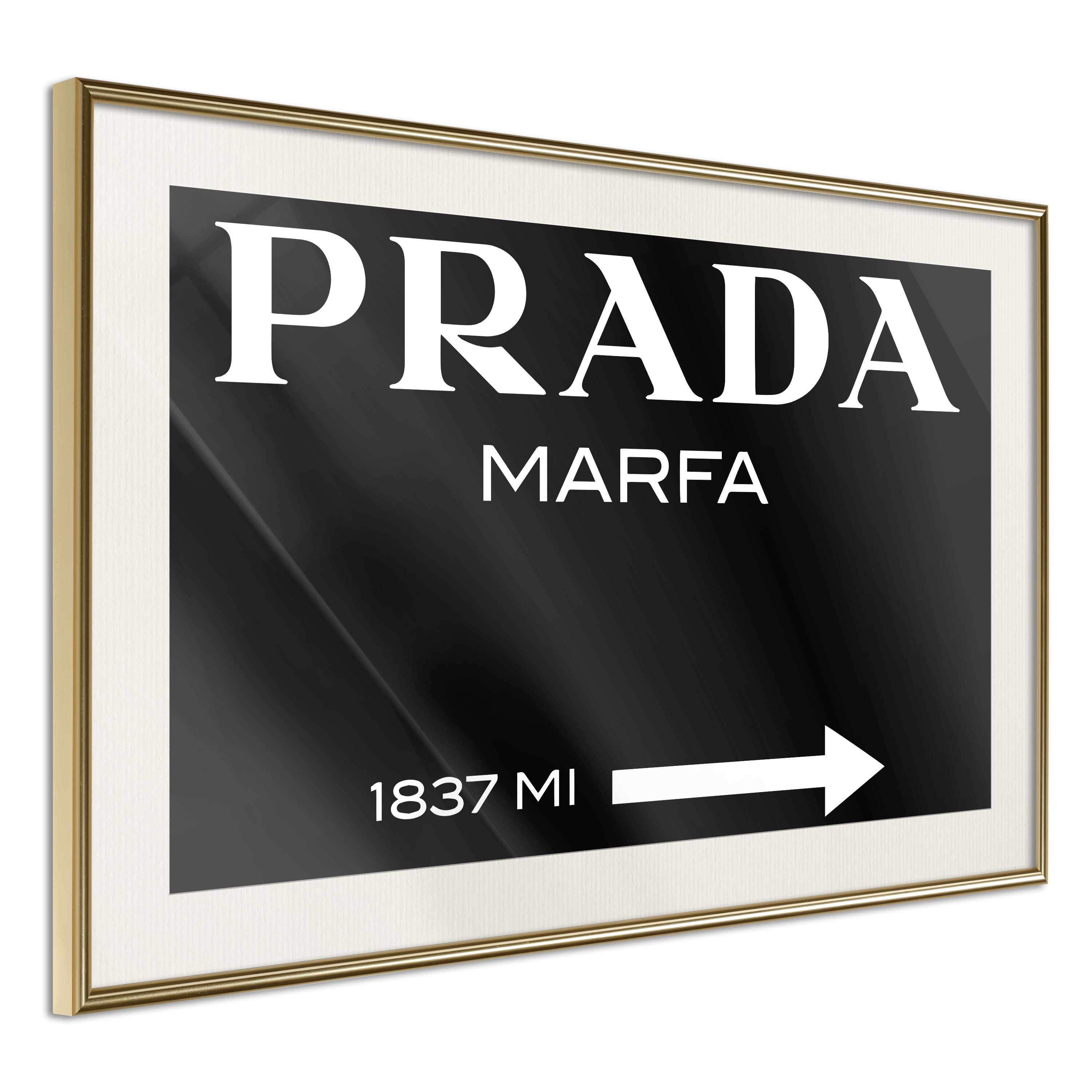 Poster - Prada (Black) - 60x40
