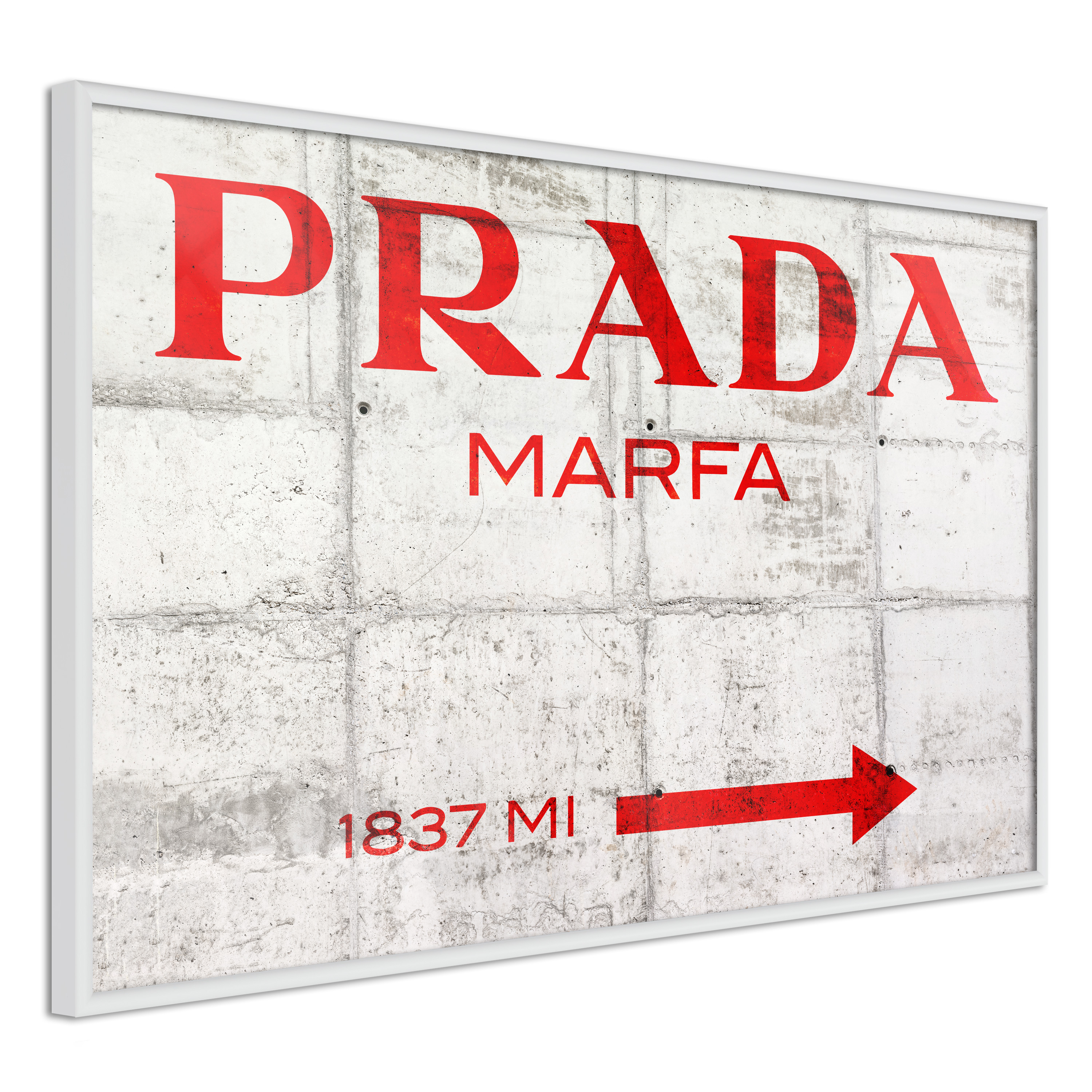 Poster - Prada (Red) - 45x30