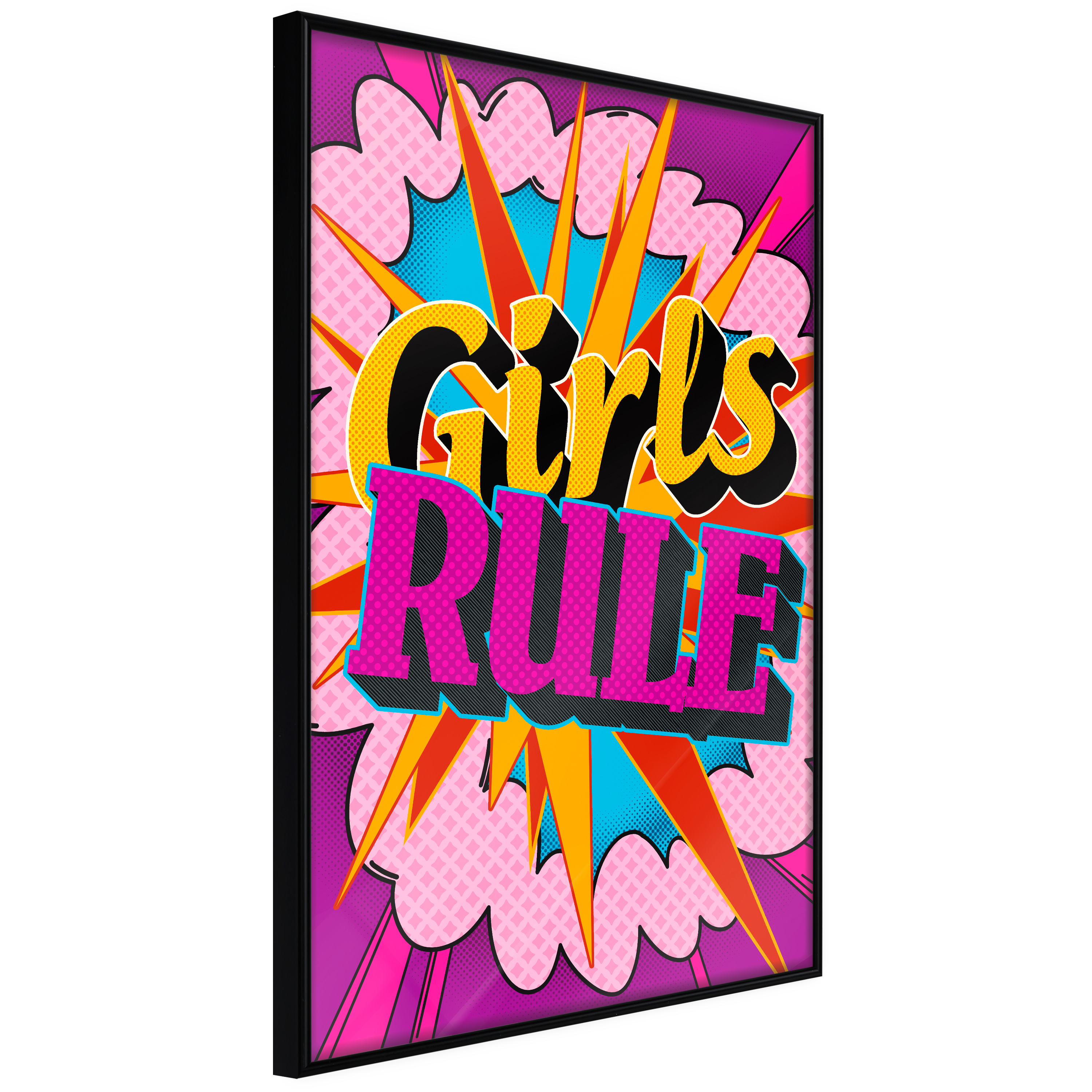 Poster - Girls Rule (Colour) - 30x45
