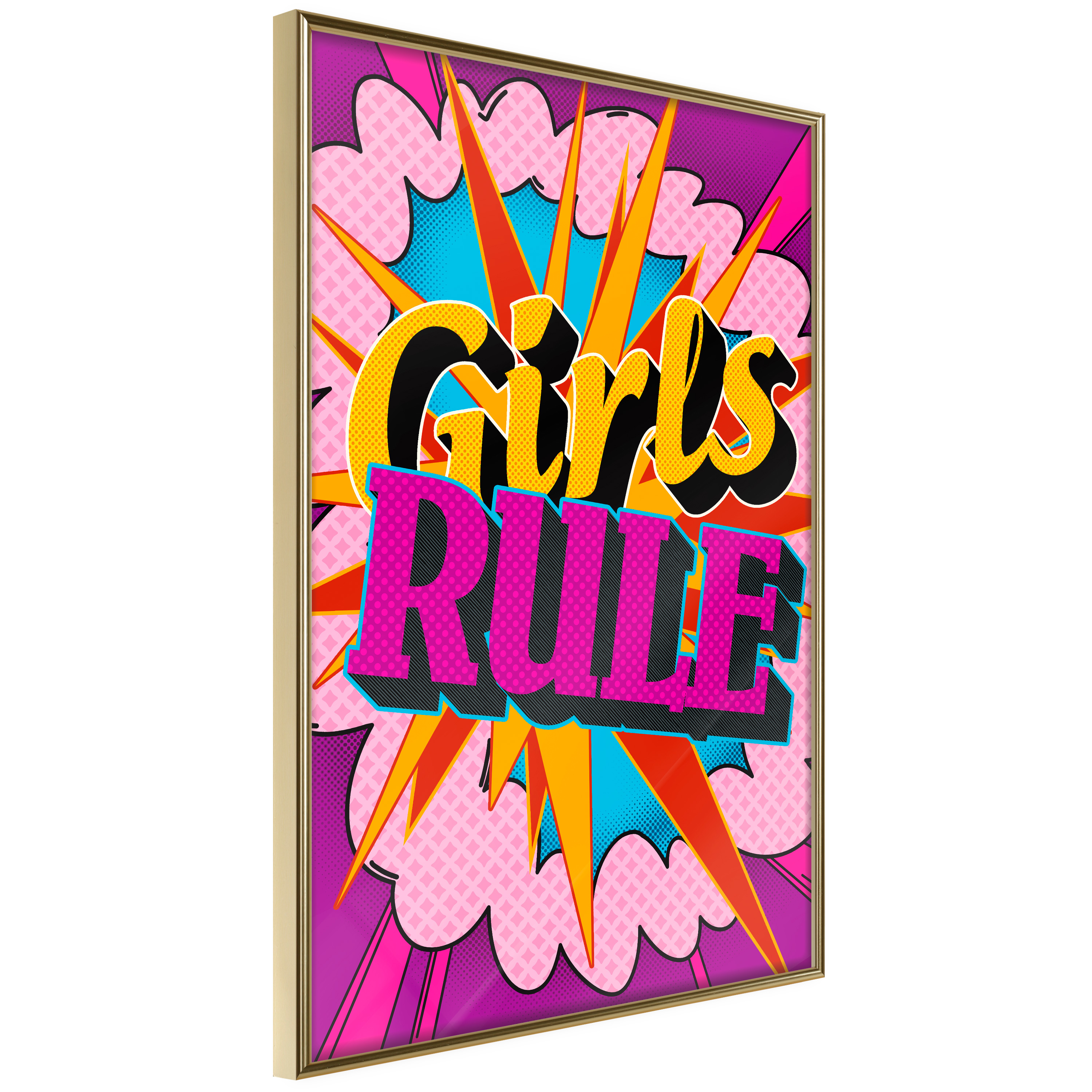 Poster - Girls Rule (Colour) - 20x30